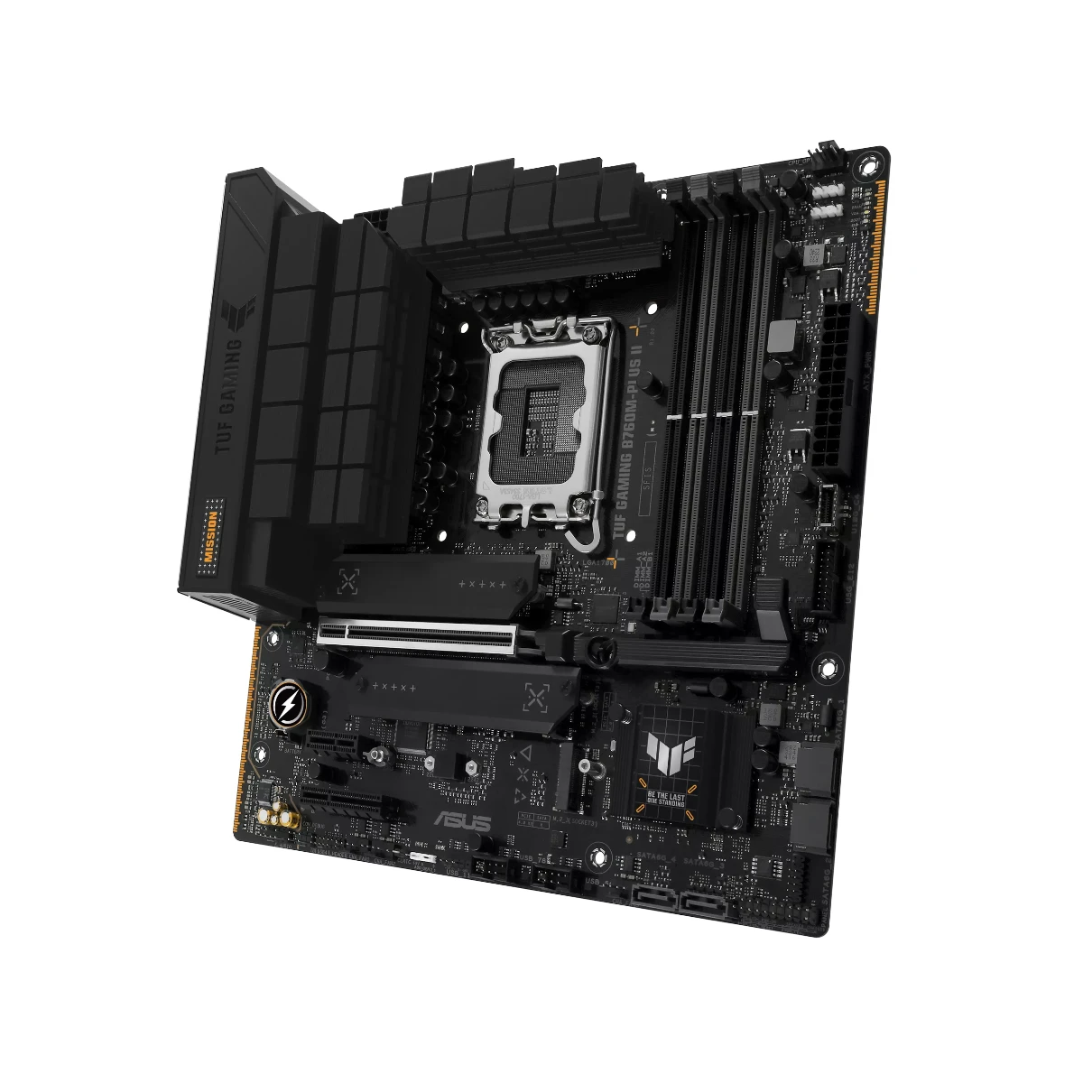 ASUS TUF GAMING B760M-PLUS II DDR5 LGA 1700 Micro-ATX Motherboard - 90MB1HD0-M0EAY0 view 3