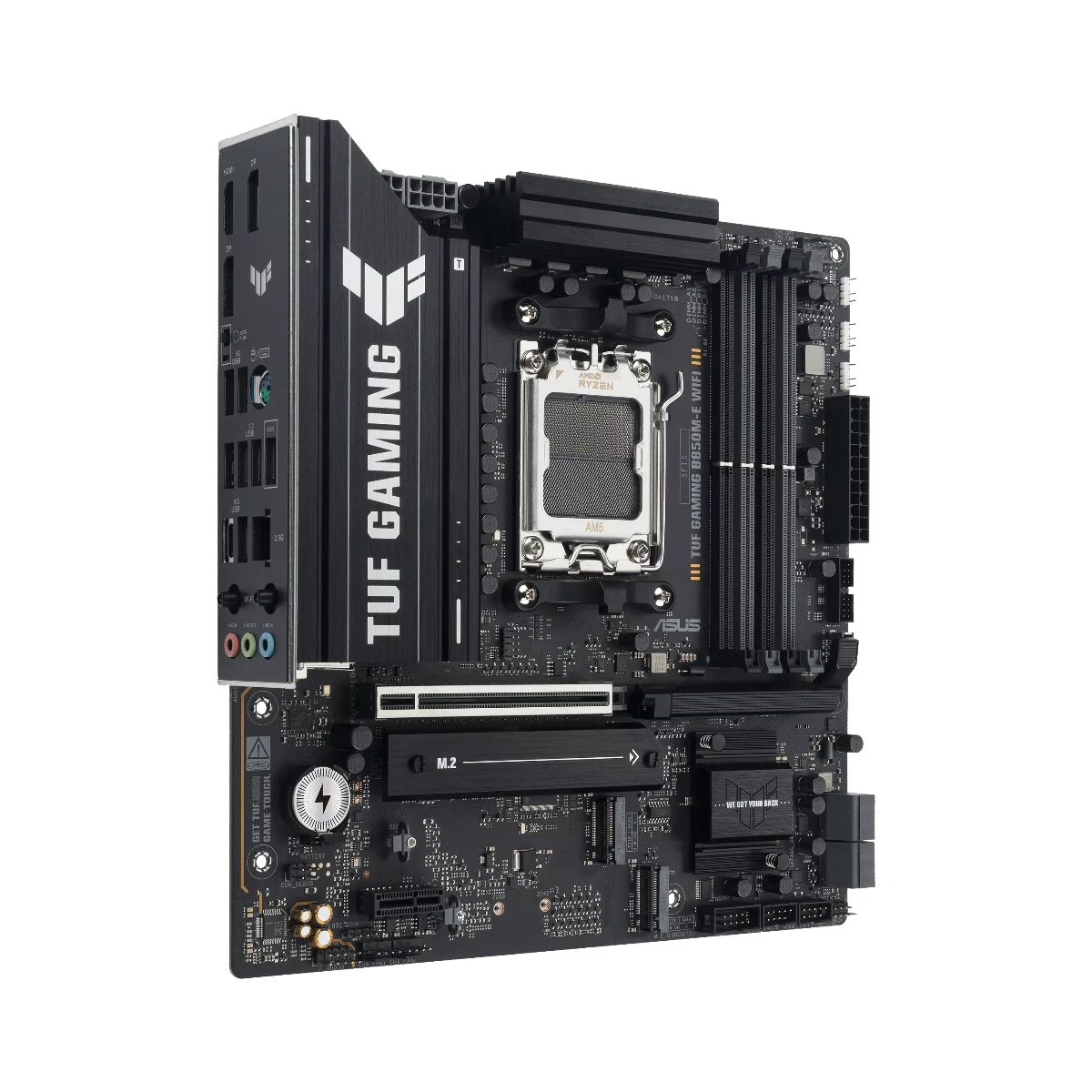 ASUS TUF GAMING B850M-E WIFI AM5 DDR5 PCIe 5.0 Micro-ATX Motherboard - 90MB1LS0-M0EAY0 view 3