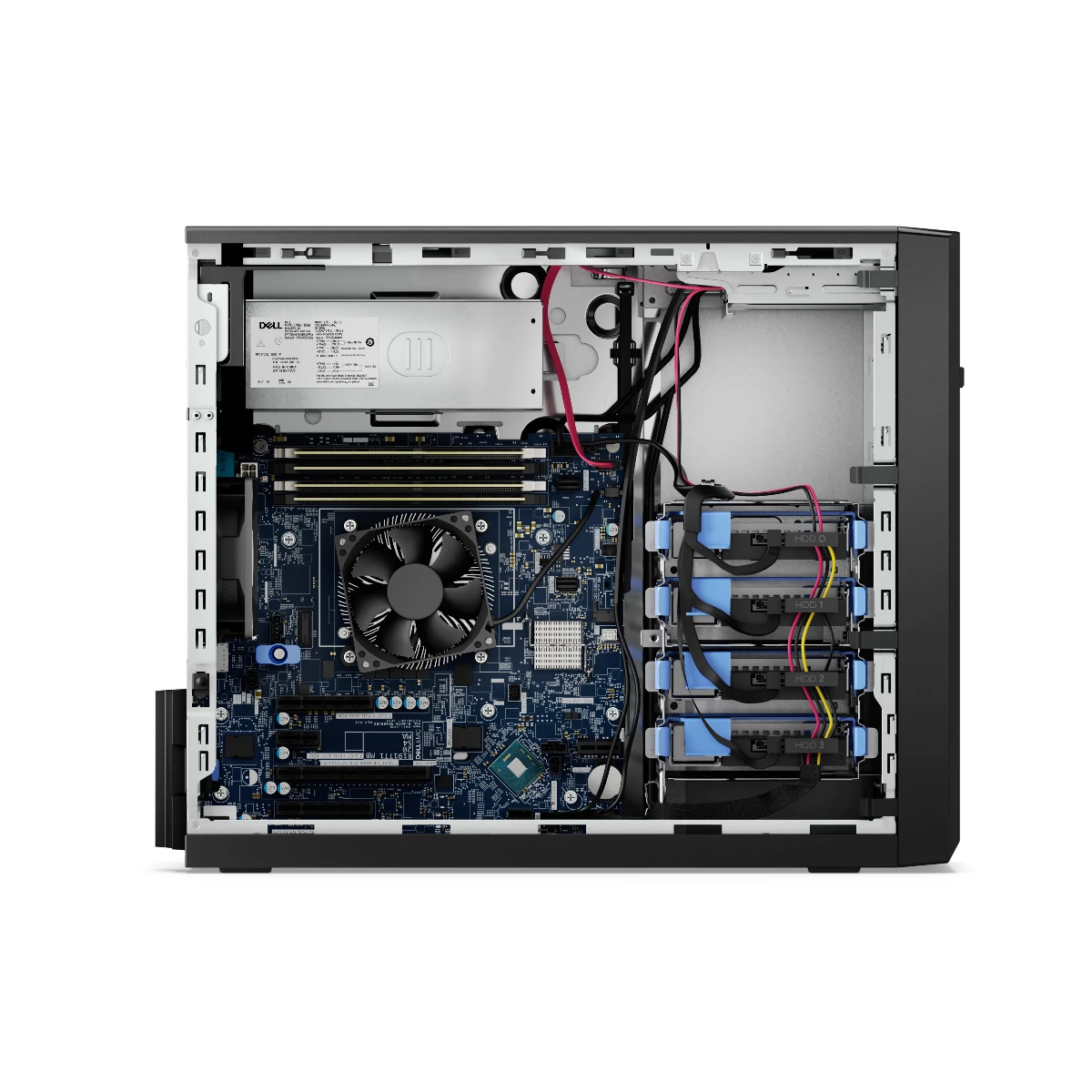 Dell PowerEdge T150 Tower Server (Intel Xeon E-2300 Series Processor, Up to 128GB DDR4 ECC RAM) - T150 view 4