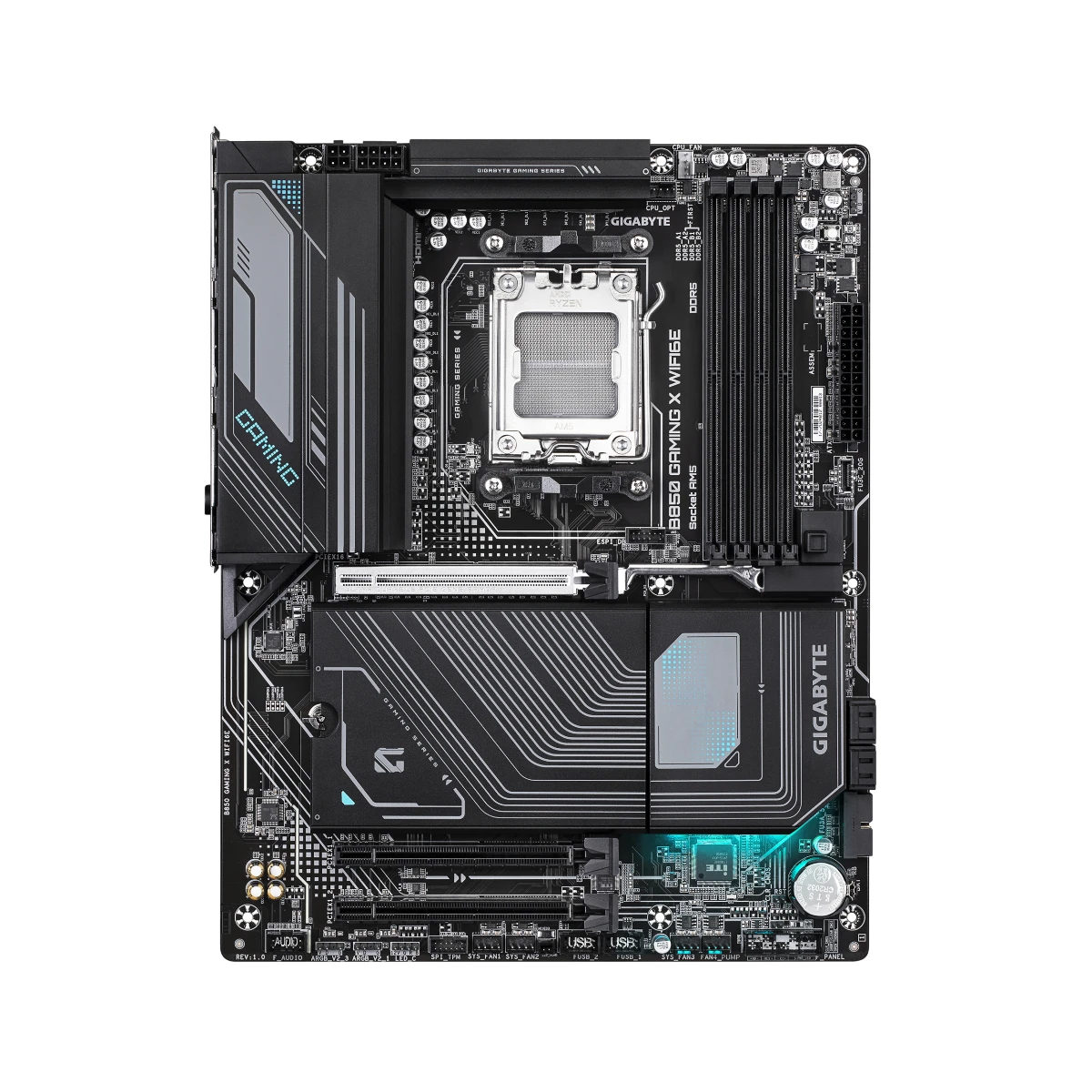 Gigabyte B850 GAMING X WIFI6E AM5 ATX Gaming Motherboard - B850-GAMING-X-WIFI6E view 2