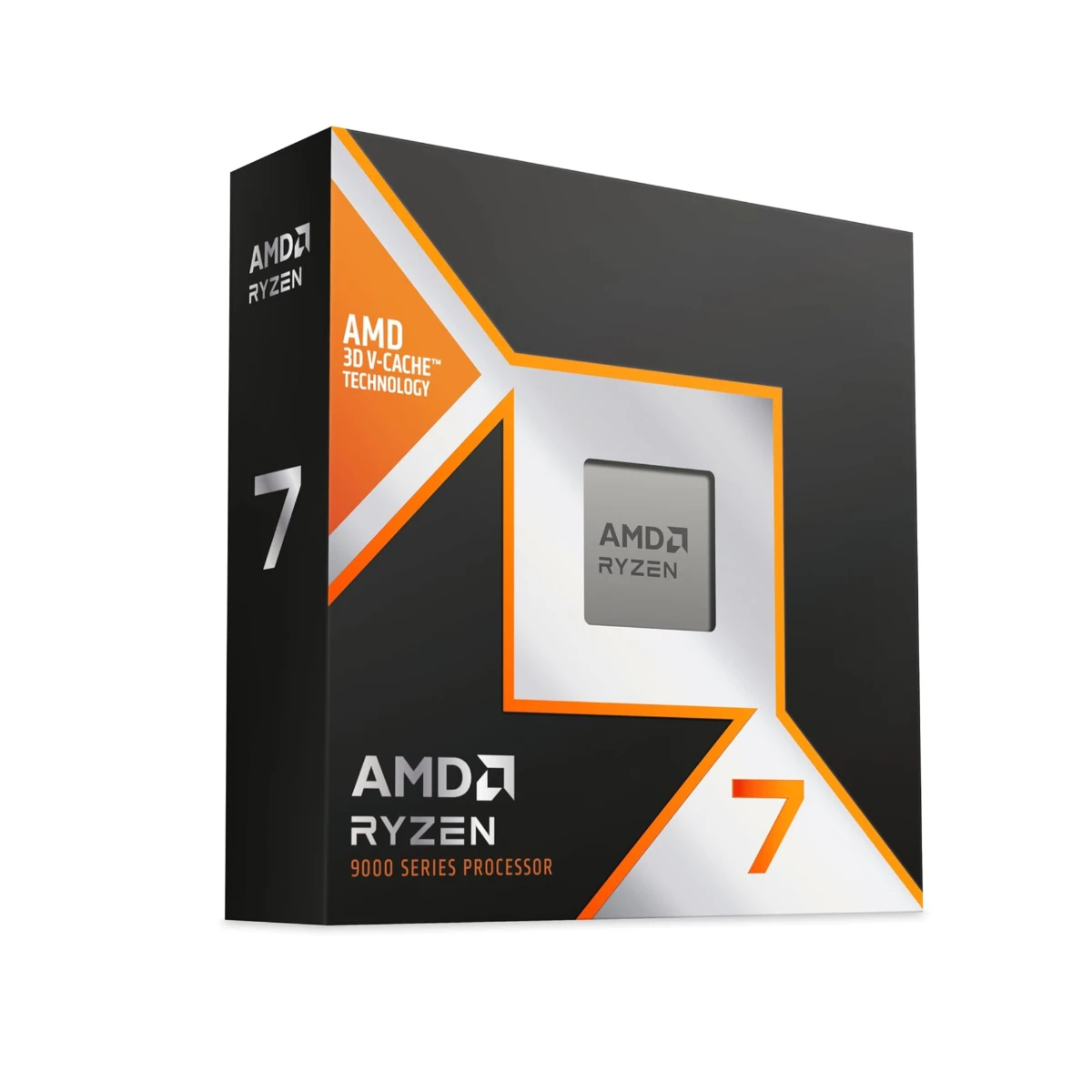AMD Ryzen 7 9850X3D 8‑Core / 16‑Thread AM5 Desktop Processor – Gaming & High-Performance CPU - 100-100001973WOF view 3