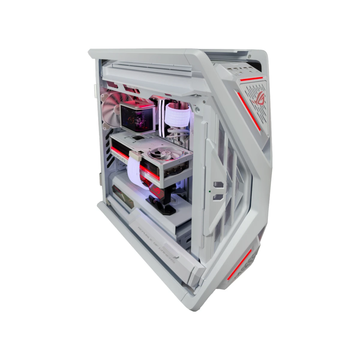 Gaming PC Mecha (Ryzen 9 9950X3D, 64 GB DDR5 RAM, RTX 5090 32GB GPU) - Powered by ASUS view 2
