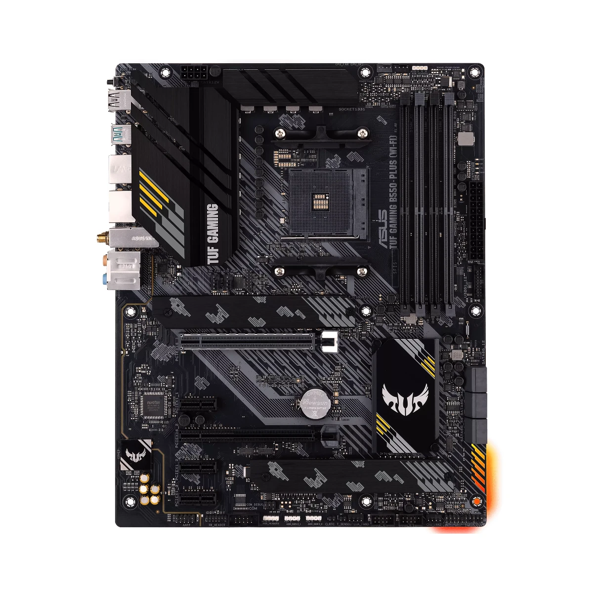 ASUS TUF Gaming B550-Plus WiFi ATX Motherboard AMD AM4 - 90MB15D0-MVAAY0 view 2