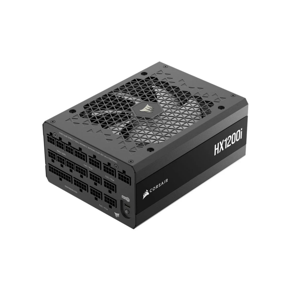 Corsair HX1200i 1200W Ultra-Low Noise Platinum ATX Power Supply - Black | CP-9020307-UK