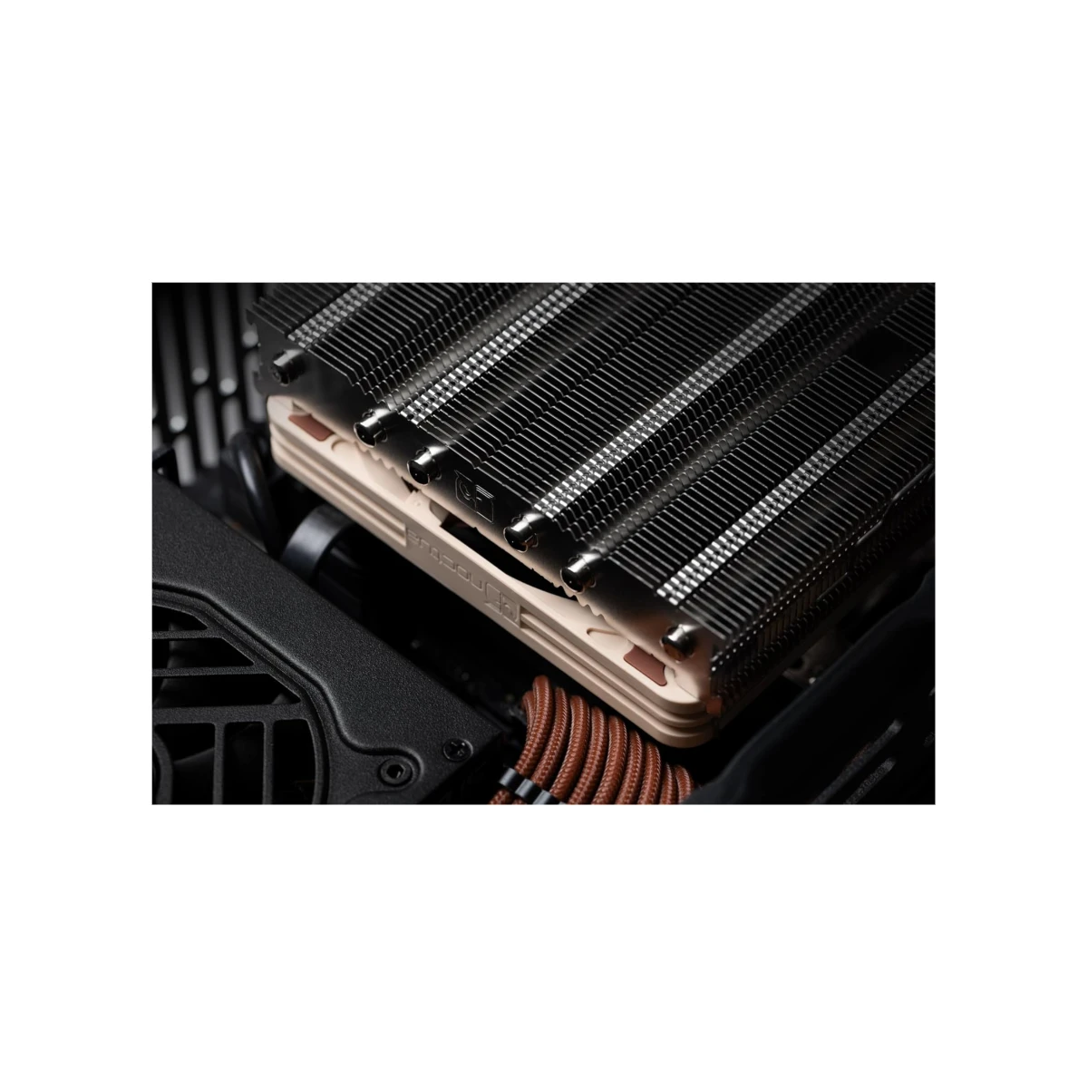 Noctua NH-L12Sx77 Premium Low Profile Air CPU Cooler - Brown (NF-A12x15 120mm PWM Fan, SSO2 Bearing, 1850 RPM) - NH-L12Sx77 view 4
