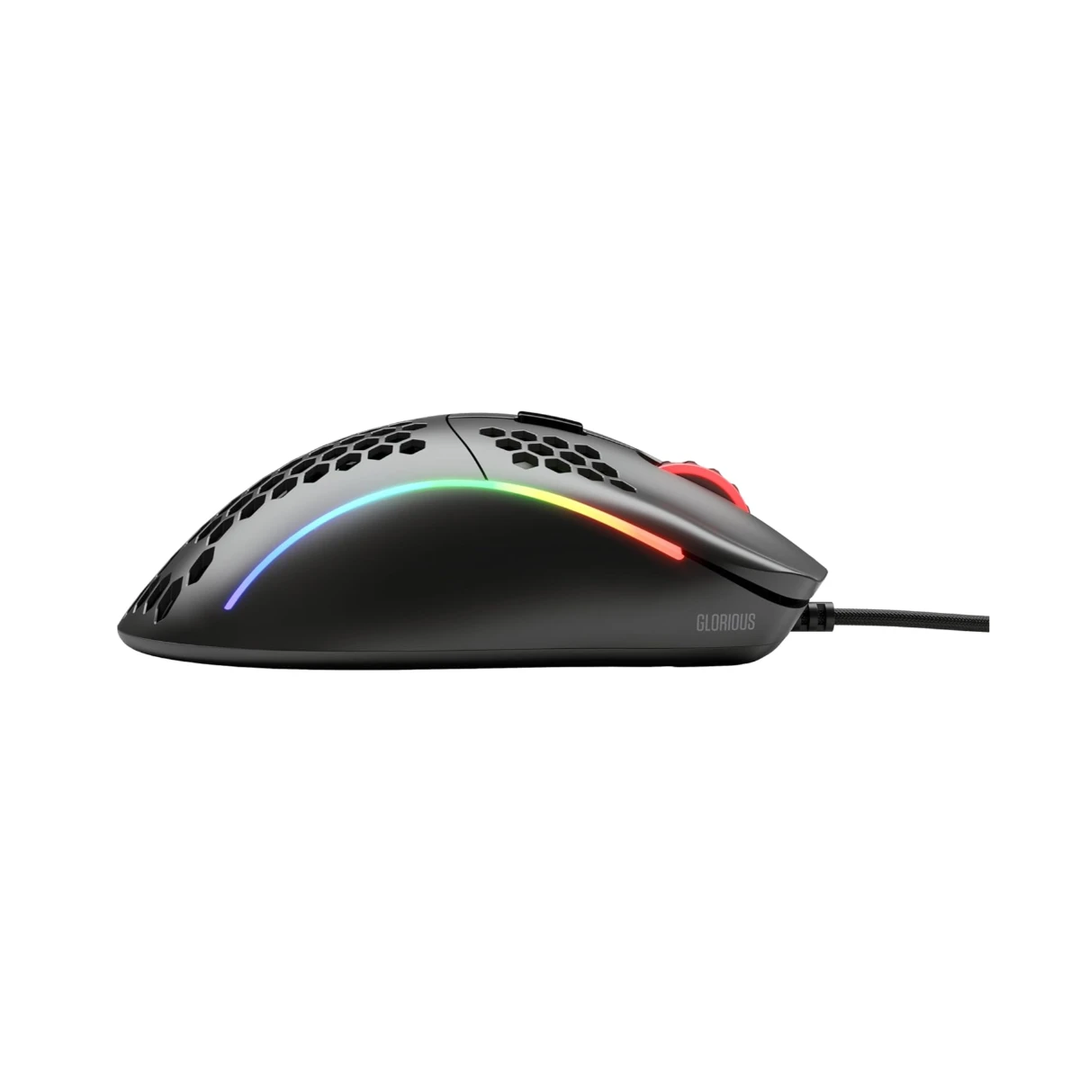 Glorious Model D Gaming Mouse Ergonomic RGB (Pixart 3360, 12000 DPI, 6 Buttons) - GD-BLACK view 3