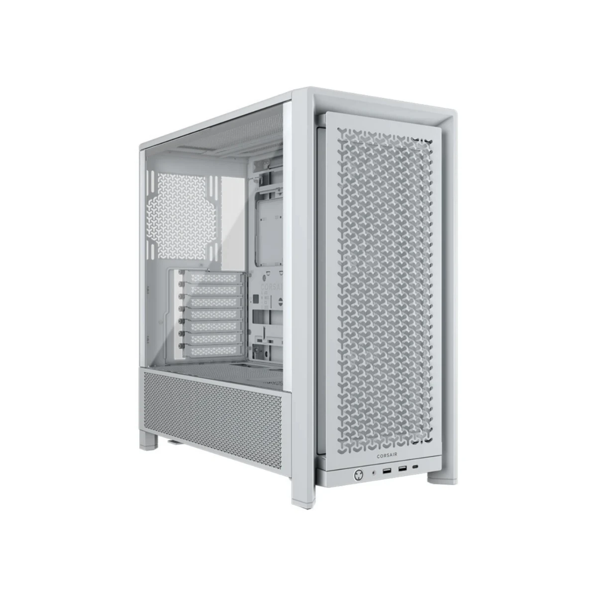 Corsair FRAME 4000D RS Modular Mid-Tower PC Case - White | CC-9011313-WW