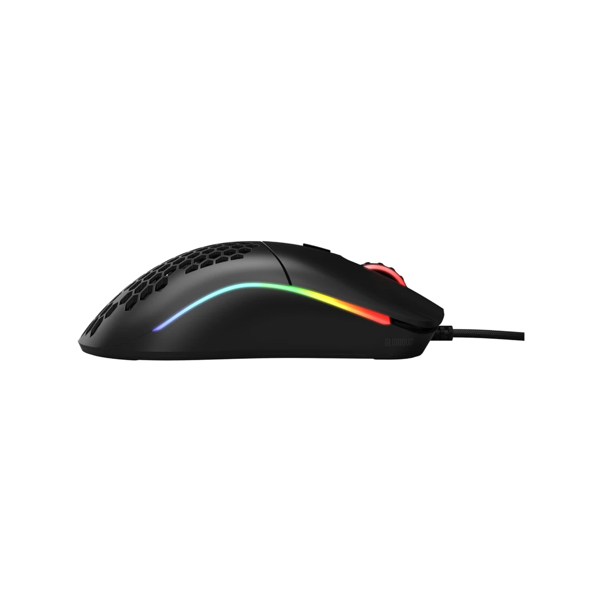 GLORIOUS Model O Gaming Mouse - Matte Black (Pixart 3360 Sensor, 12000 DPI, 1000Hz Polling Rate) - GO-BLACK view 3