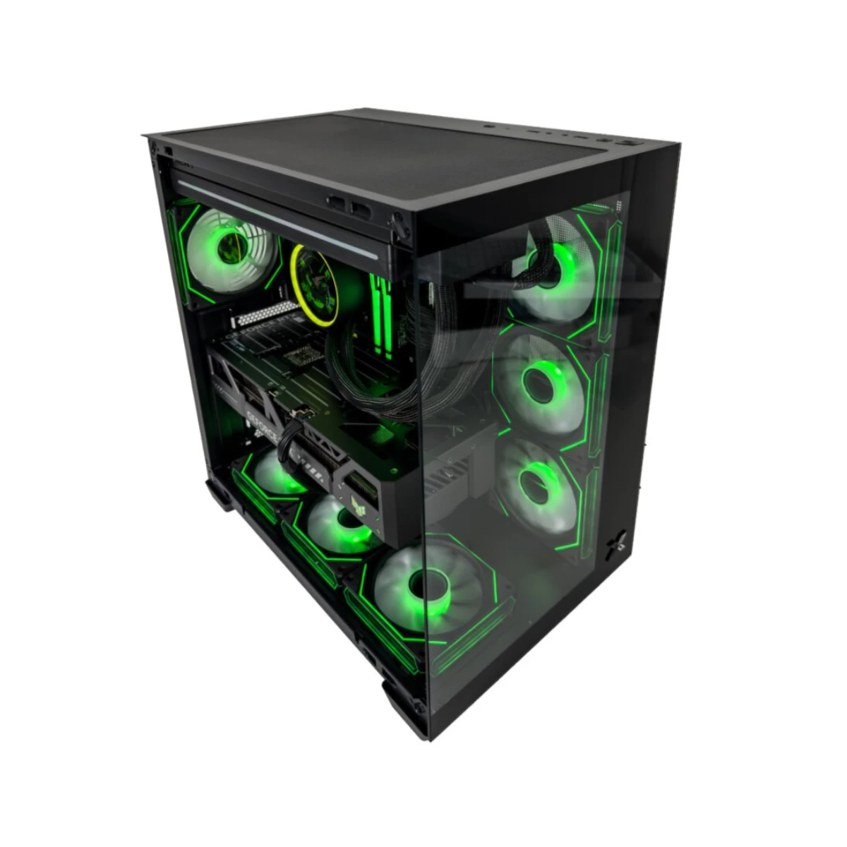 Gaming PC Olive (Ryzen 9 9950X3D, 64 GB DDR5 RAM, RTX 5090 32GB GPU) - Gaming_PC_Olive view 3
