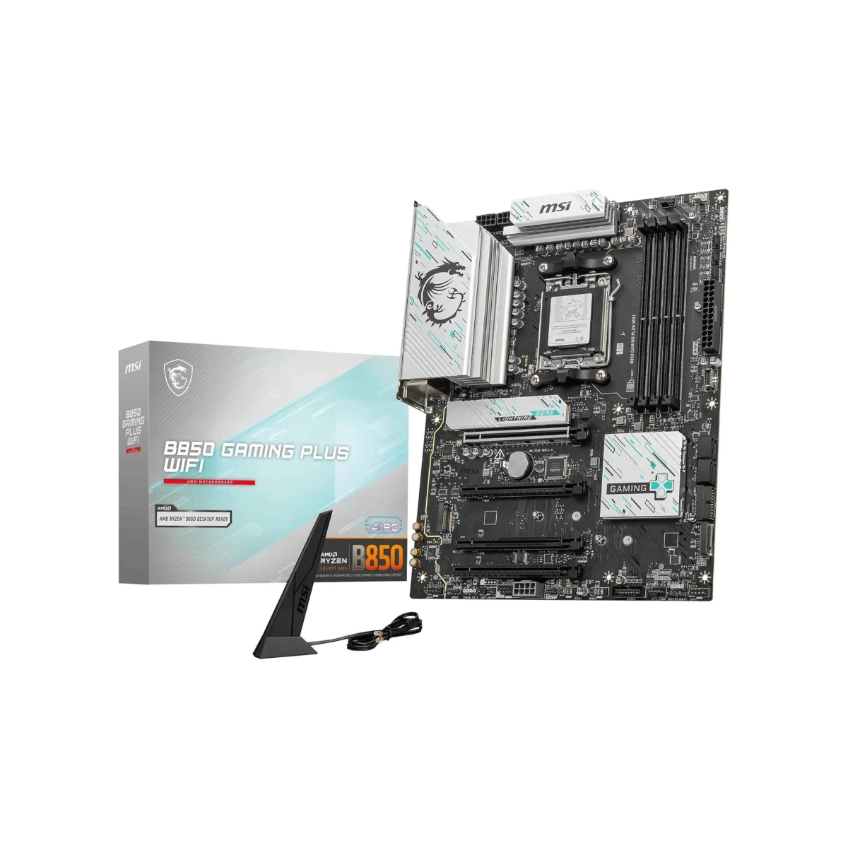 MSI B850 GAMING PLUS WIFI AM5 ATX Gaming Motherboard - 911-7E56-001