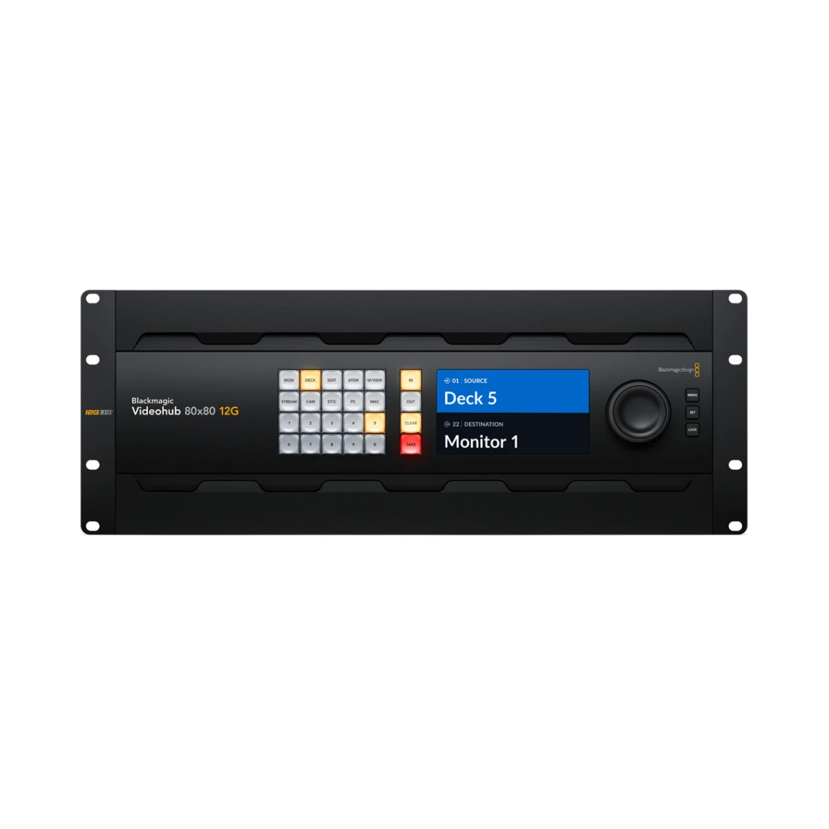 Blackmagic Videohub 80x80 12G Video Router - W-VHS-09