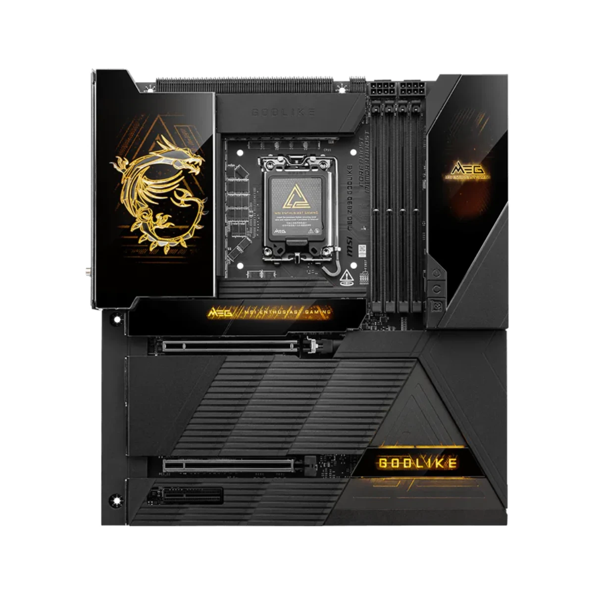 MSI MEG Z890 GODLIKE LGA 1851 E-ATX Gaming Motherboard - 911-7E21-002 view 2