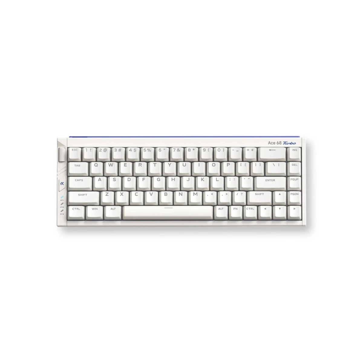 MCHOSE Ace 68 Turbo 65% Aluminum Magnetic Switch Gaming Keyboard - White | MC-Ace68Turbo-6 view 2
