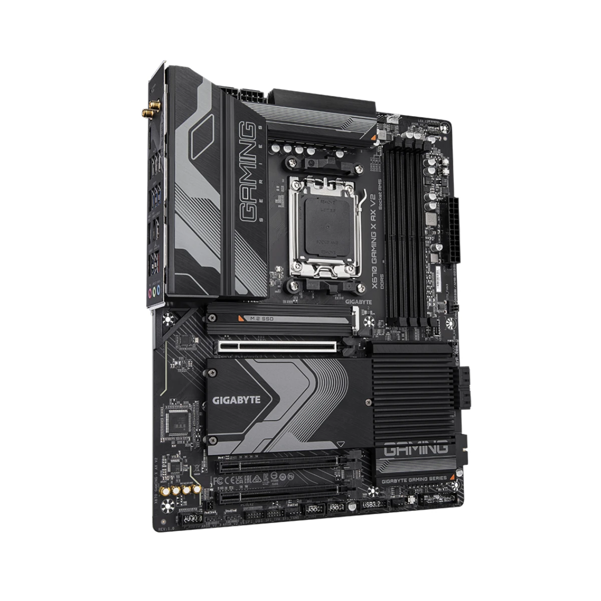 Gigabyte X670 GAMING X AX V2 DDR5 AM5 ATX Motherboard - X670-GAMING-X-AX-V2 view 3