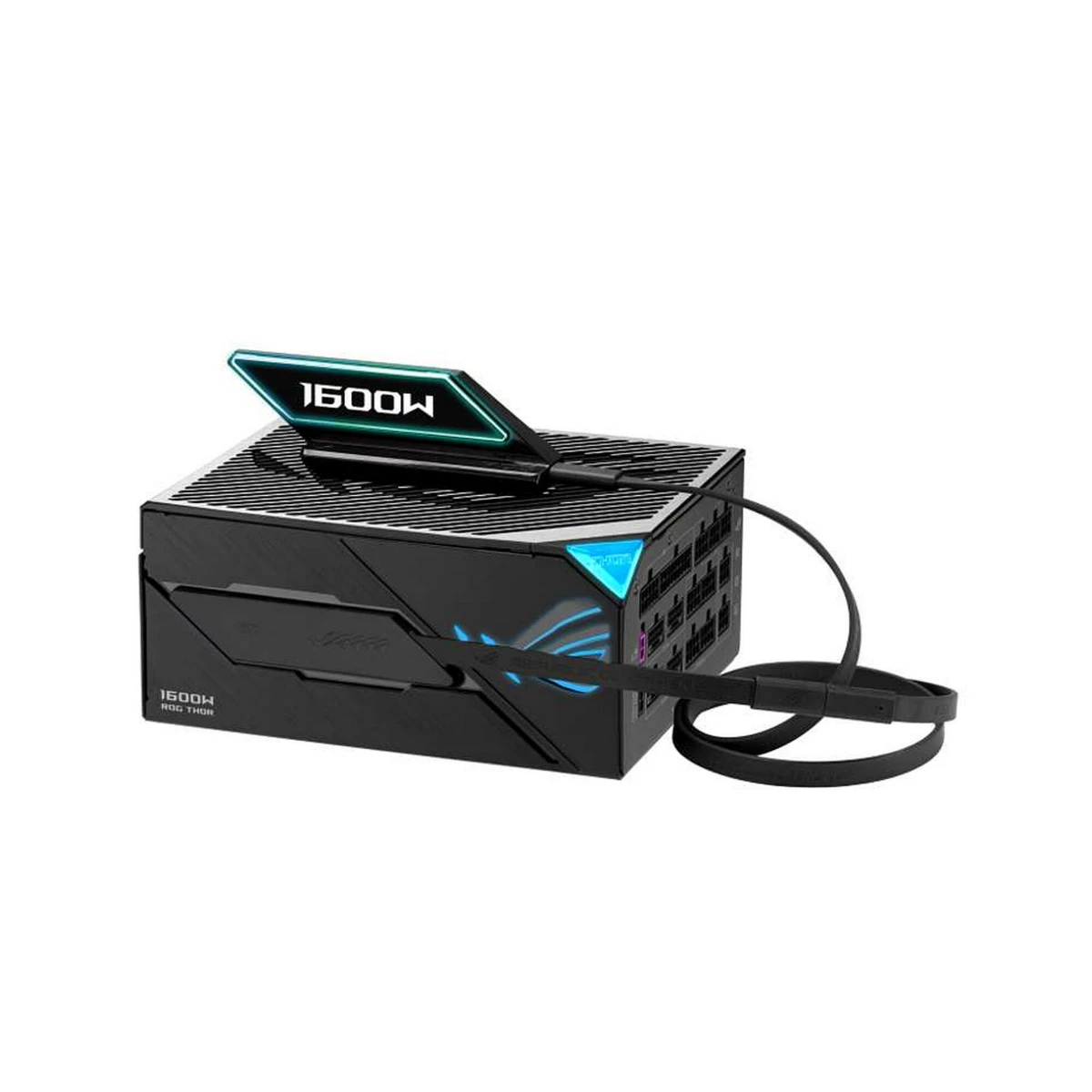 ASUS ROG Thor 1600W Titanium III EVO 80+ ATX 3.1 Power Supply - Black | 90YE00VB-B0NA00 view 4