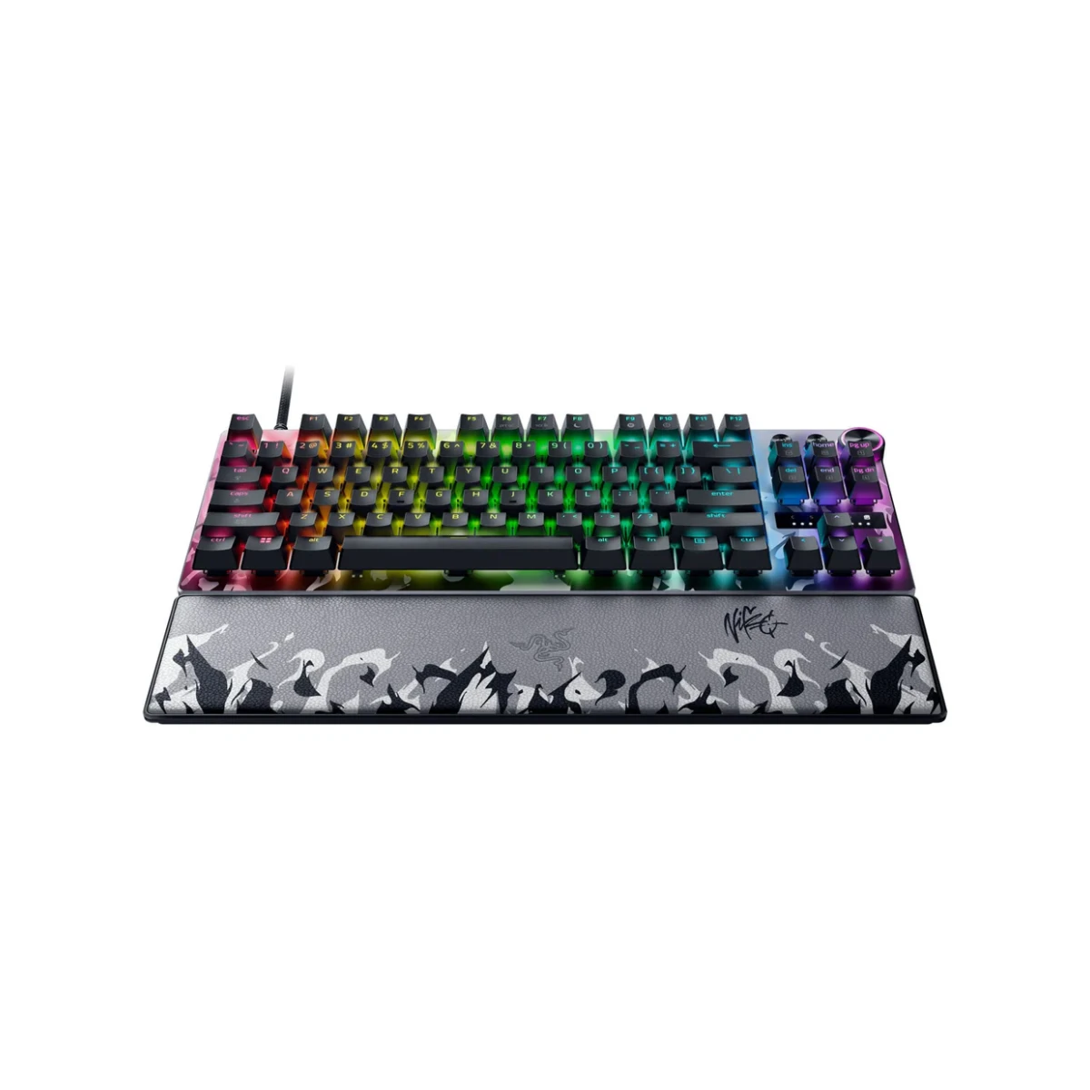 Razer Huntsman V3 Pro Tenkeyless 8KHz Analog Optical Esports Keyboard - NiKo Edition (Analog Optical Switches, 8000Hz Polling Rate, Tenkeyless Layout, Razer Chroma RGB) - RZ03-05521500-R3M1 view 2