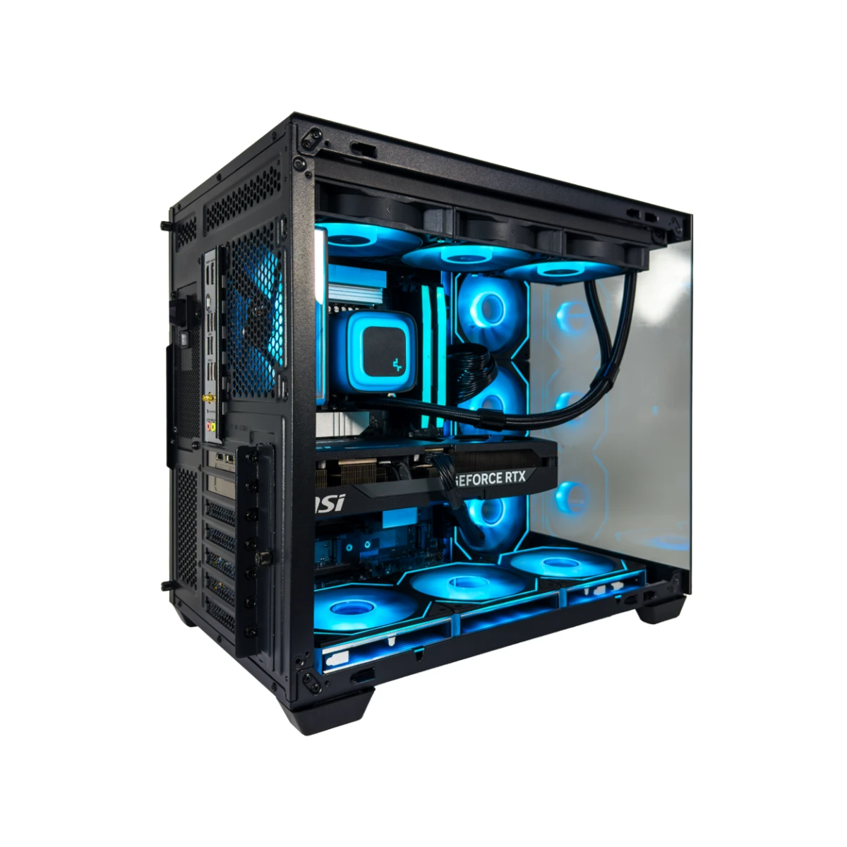 Gaming PC Cryoflux (Ultra 7 265KF, 32 GB DDR5 RAM, RTX 5070 Ti 16GB GPU view 4
