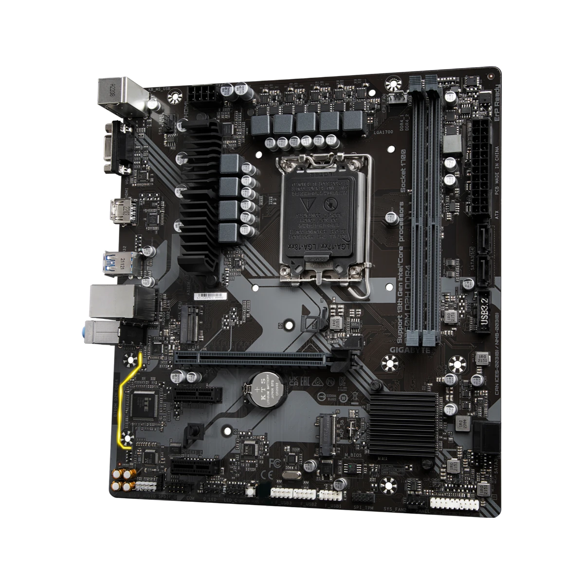 Gigabyte B760M D2H DDR4 Micro-ATX Motherboard Intel LGA 1700 - B760M-D2H-DDR4 view 4