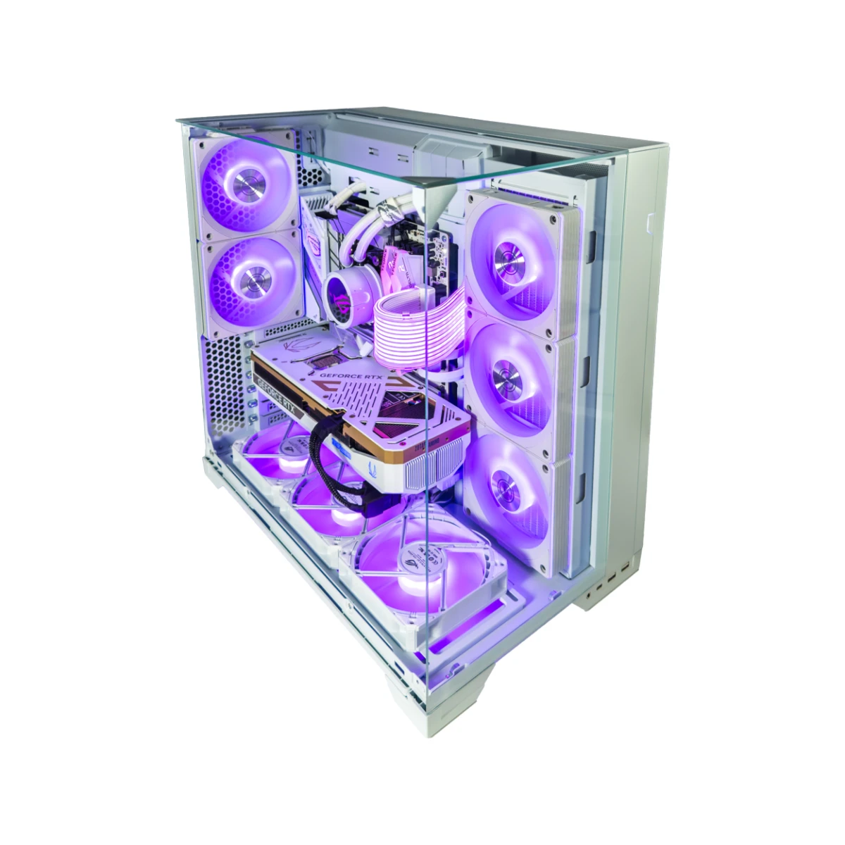 Gaming PC Blossom (Ryzen 7 9800X3D, 32 GB DDR5 RAM, RTX 5070 Ti 16GB GPU) view 3