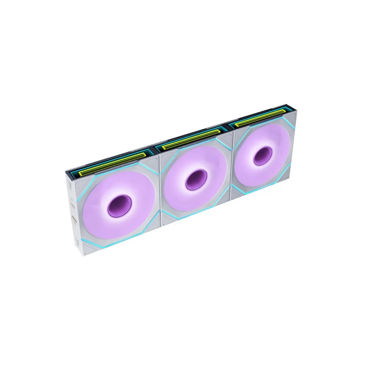 Lian Li UNI SL-INF FLEX 120mm Reverse Blade ARGB 3 Pack Fan - White | G9F.12RSLIN1F3W.00