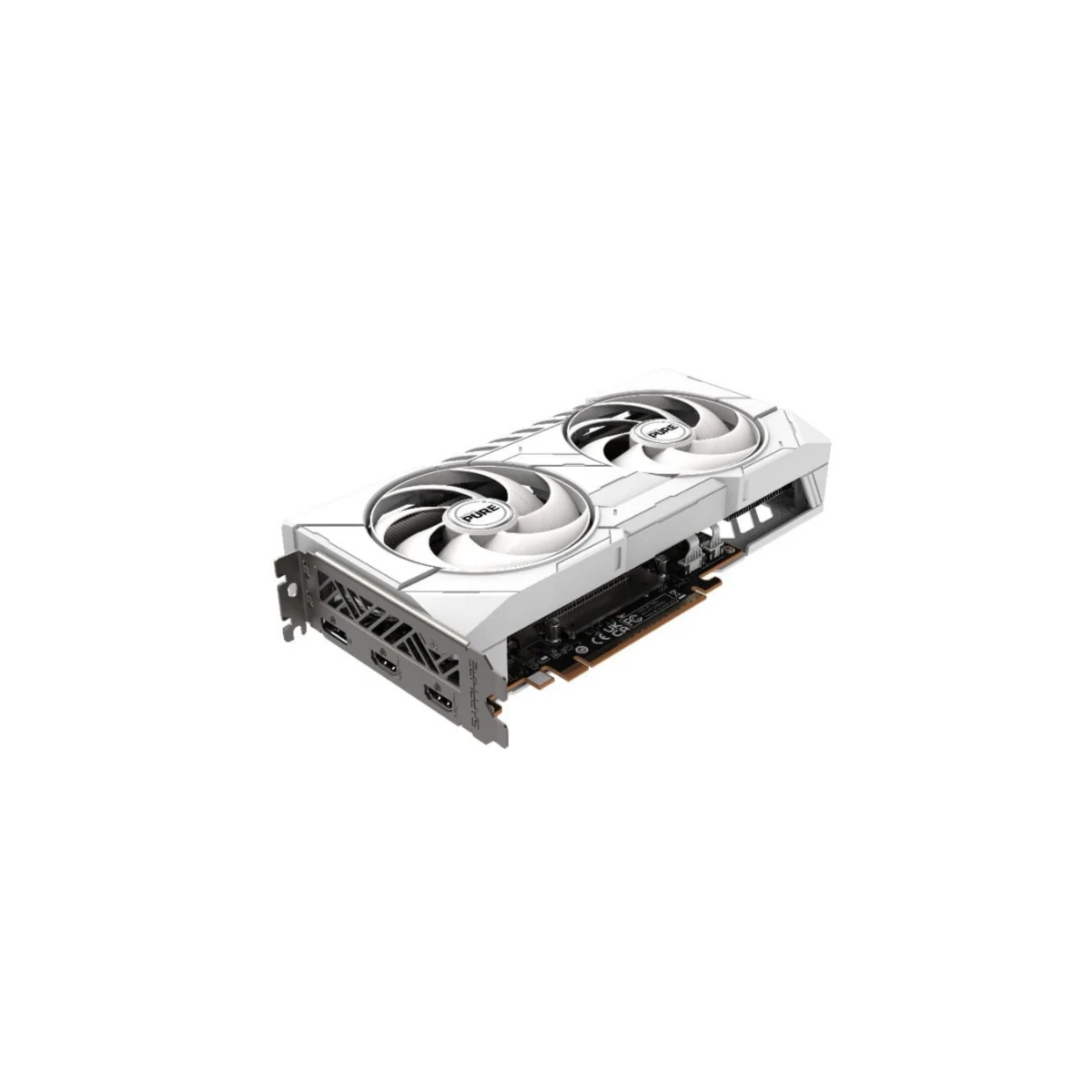 SAPPHIRE PURE AMD RADEON RX 9060 XT GAMING OC 16GB Graphics Card - White | S88-2E493-101HE view 4