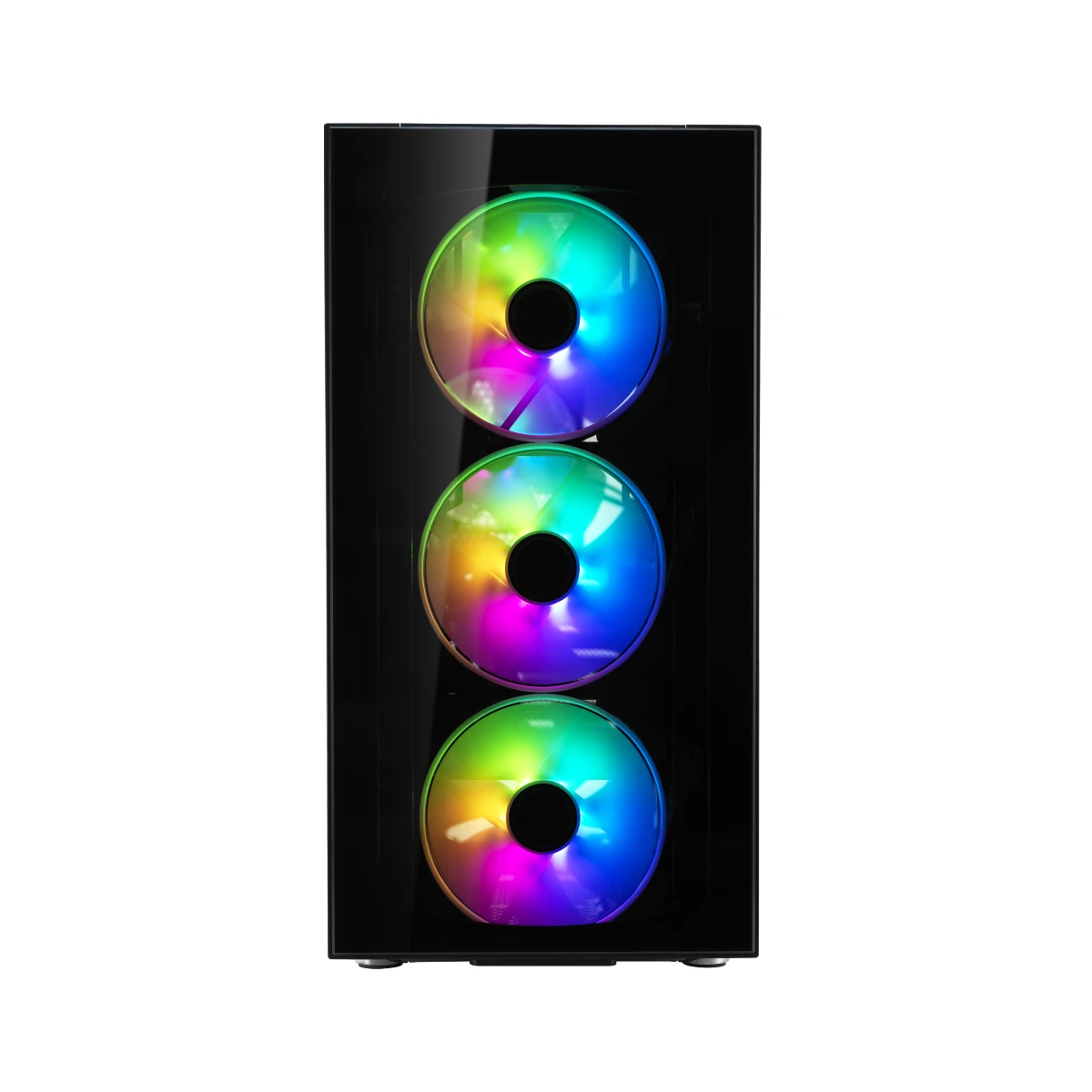 Fractal Define S2 Dark Tint Tempered Glass RGB Vision Gaming Case - Black - FD-CA-DEF-S2V-RGB-BKO-TGD