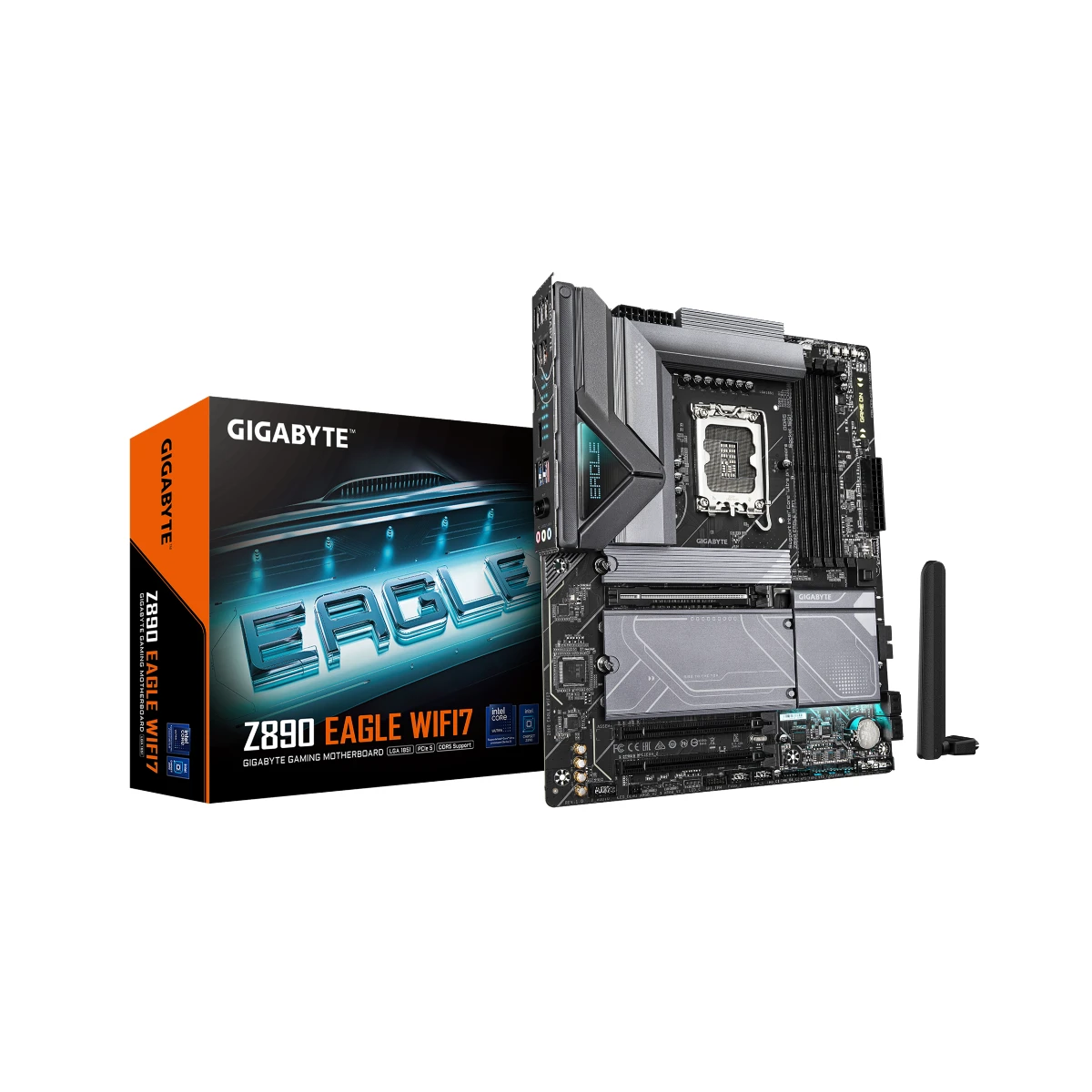 Gigabyte Z890 EAGLE WIFI7 LGA 1851 ATX Gaming Motherboard – Black - Z890-EAGLE-WIFI7