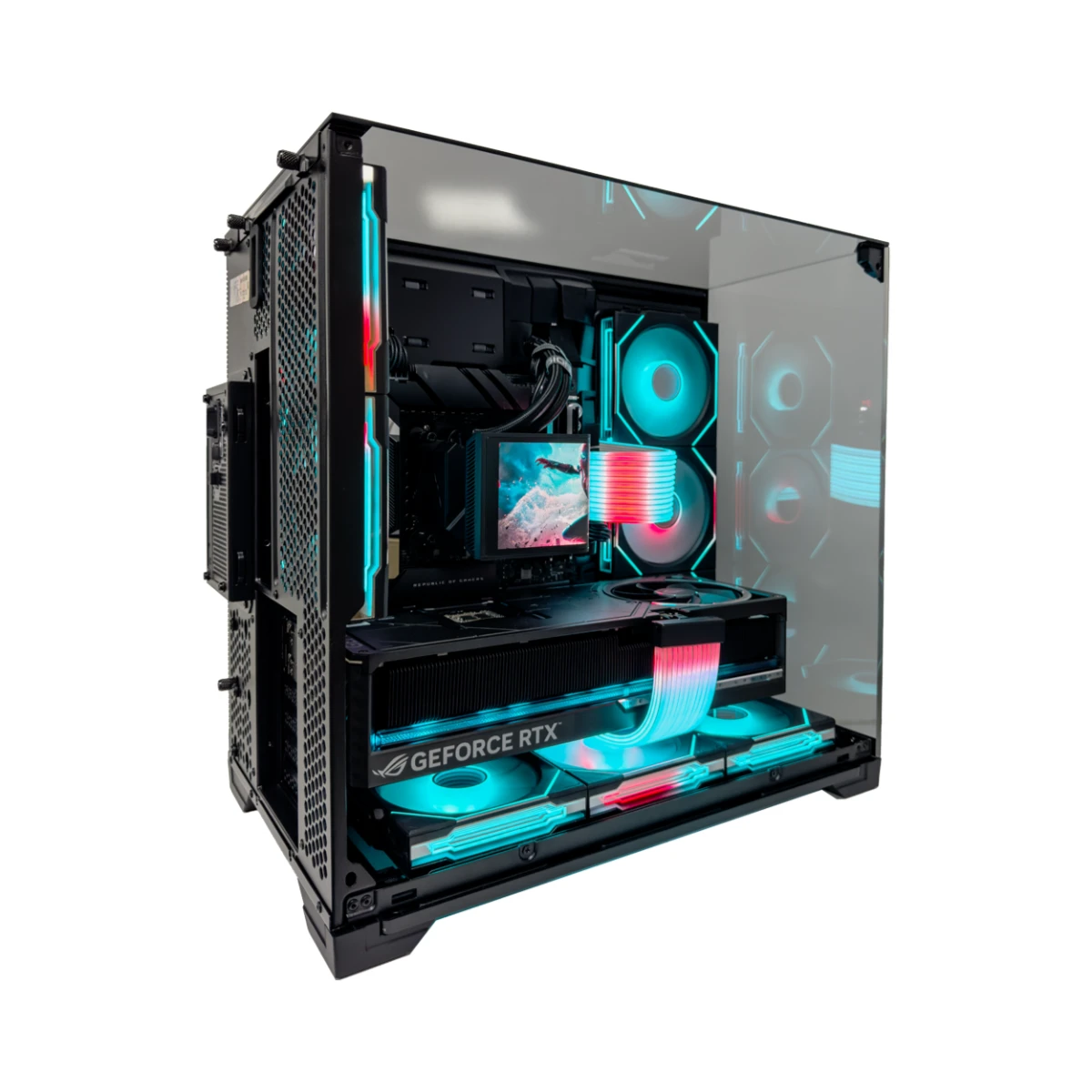 Gaming PC Infinite Horizon (Ryzen 7 9800X3D, 64 GB DDR5 RAM, RTX 5090 32GB GPU) view 4