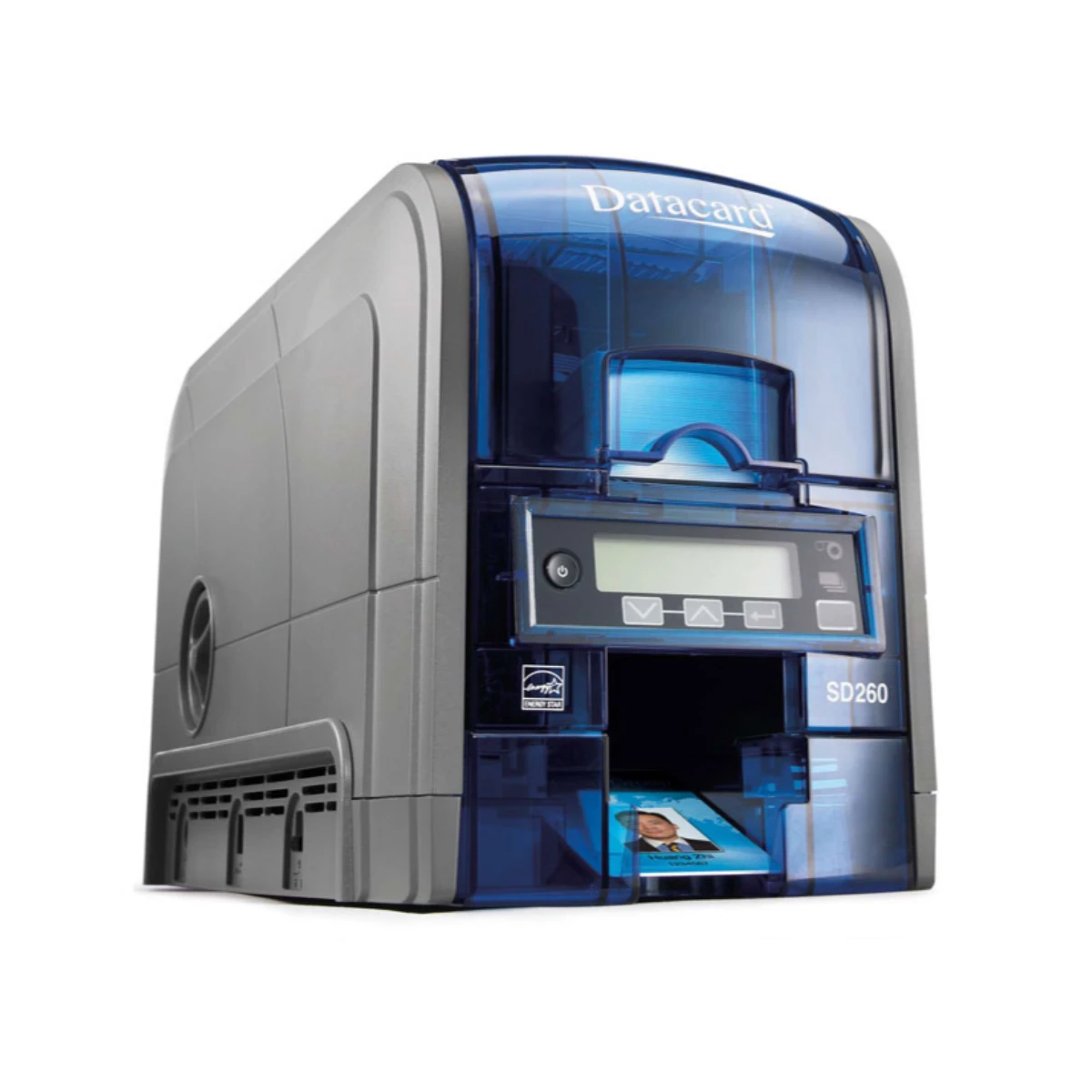 Datacard SD260 Single-Sided ID Card Printer, 300 dpi, Direct-to-Card, 200 cph - SD260