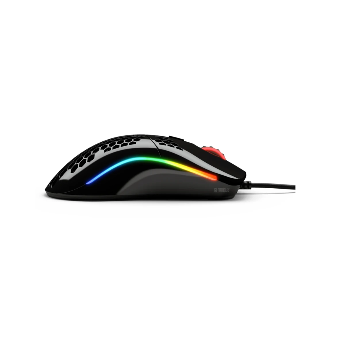 GLORIOUS Model O 12000 DPI RGB Gaming Mouse - Glossy Black - GO-GBLACK view 3