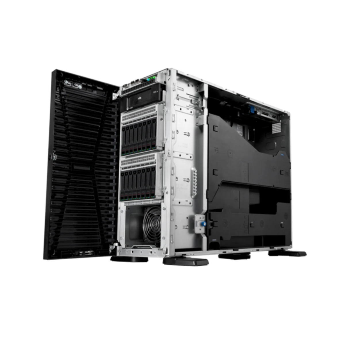 HPE ProLiant ML110 Gen11 Tower Server (Intel Xeon 4514Y, 32GB RAM, 960GB SSD, 800W PSU) - P85592-375 view 2