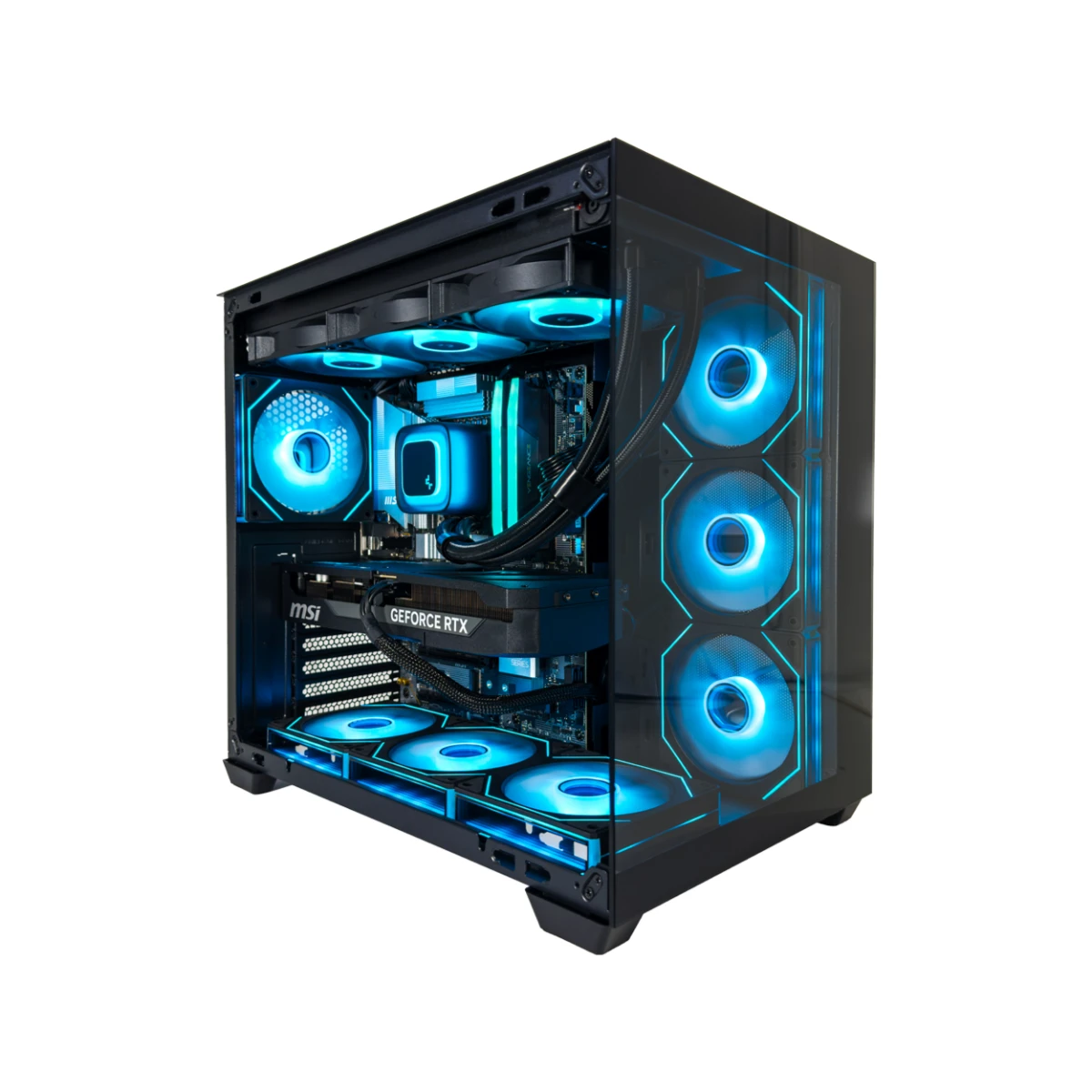 Gaming PC Cryoflux (Ultra 7 265KF, 32 GB DDR5 RAM, RTX 5070 Ti 16GB GPU