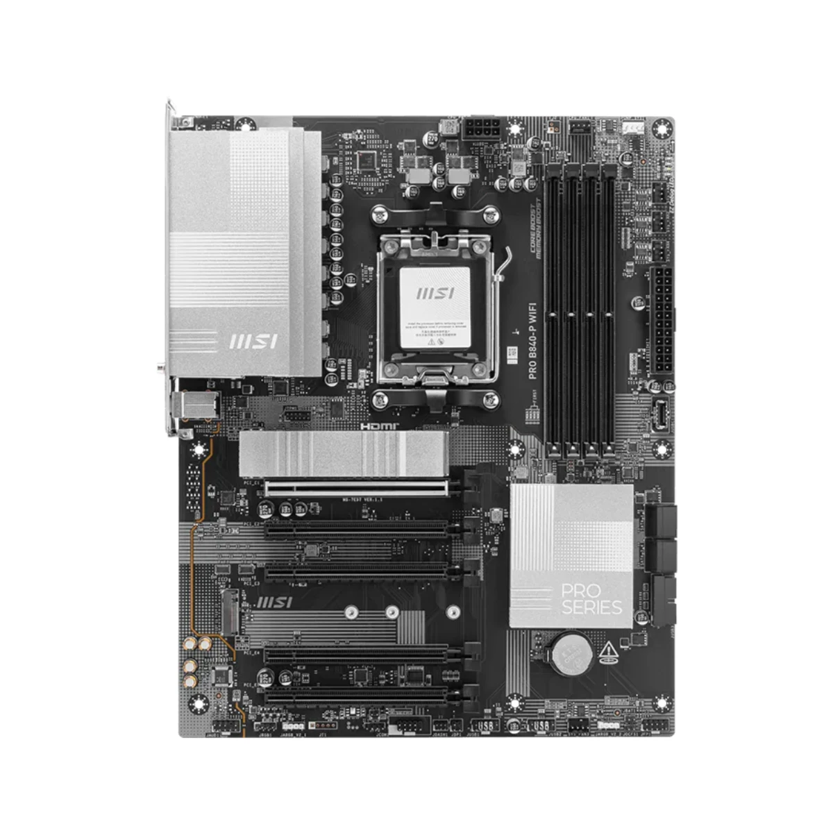MSI PRO B840-P WIFI AM5 ATX Motherboard - 911-7E57-001 view 2