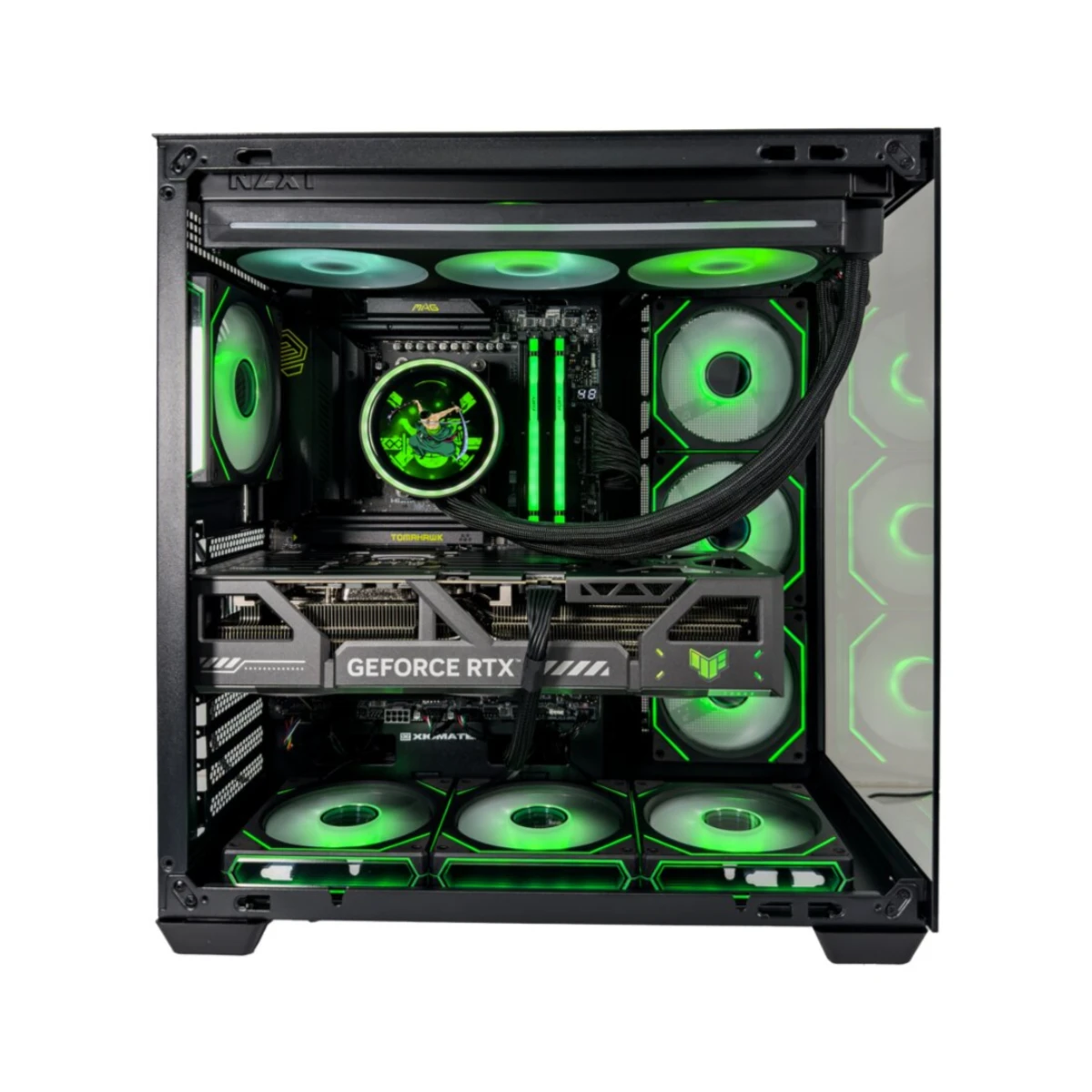 Gaming PC Olive (Ryzen 9 9950X3D, 64 GB DDR5 RAM, RTX 5090 32GB GPU) - Gaming_PC_Olive view 2