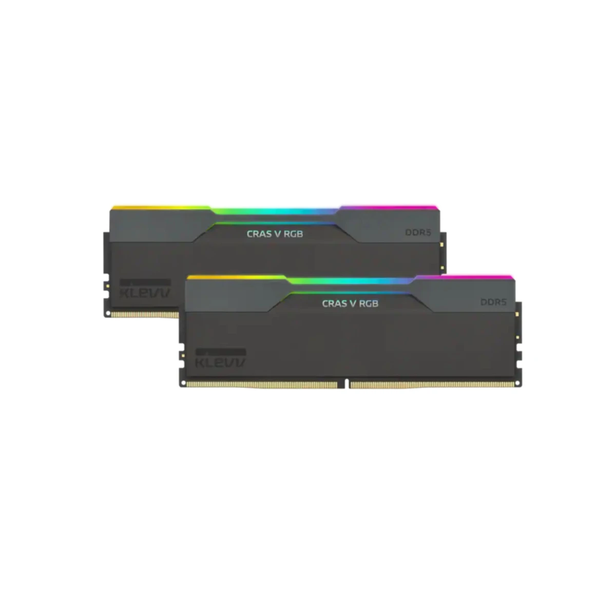 KLEVV CRAS V RGB 6000 MT/s 64GB (2 x 32GB) Memory Kit - Black | KD5AGUA80-60A300G