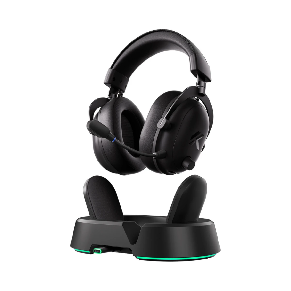 MCHOSE V9 Pro Wireless Gaming Headset - Steel Black | HW-V9-14 view 2