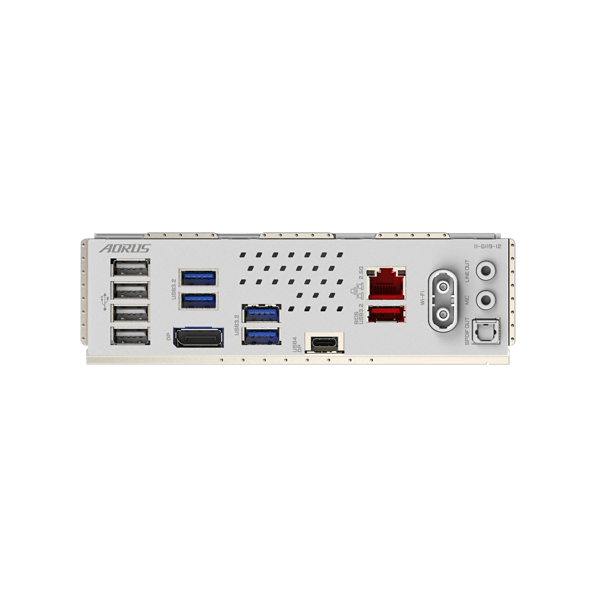 Gigabyte Z890M AORUS ELITE WIFI7 ICE LGA 1851 Micro-ATX Gaming Motherboard – White - Z890M-A-ELITE-WF7-ICE view 4