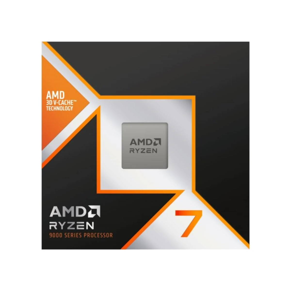 AMD Ryzen 7 9850X3D 8‑Core / 16‑Thread AM5 Desktop Processor – Gaming & High-Performance CPU - 100-100001973WOF view 2
