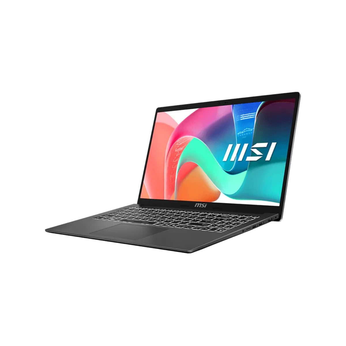 MSI Modern 15 F1MG Laptop (Intel Graphics, Intel Core 7 150U, 16GB RAM, 512GB SSD, 15.6" FHD, Windows 11 Home, Silver, MSI Warranty) - 9S7-15S112-860 view 3