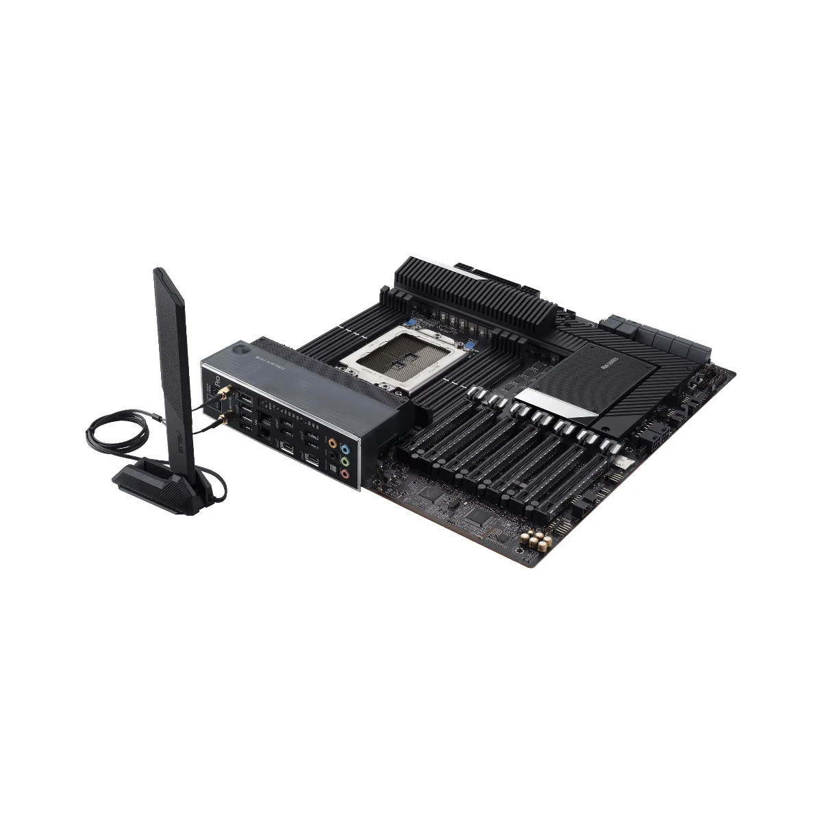 ASUS Pro WS WRX80E-SAGE SE WiFi II E-ATX Workstation Motherboard AMD Ryzen Threadripper PRO - 90MB1E60-M0EAY0 view 4