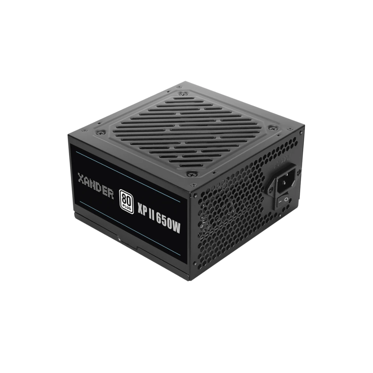 XANDER XP II 650W 80 Plus White Power Supply - Black | XP-II-650W