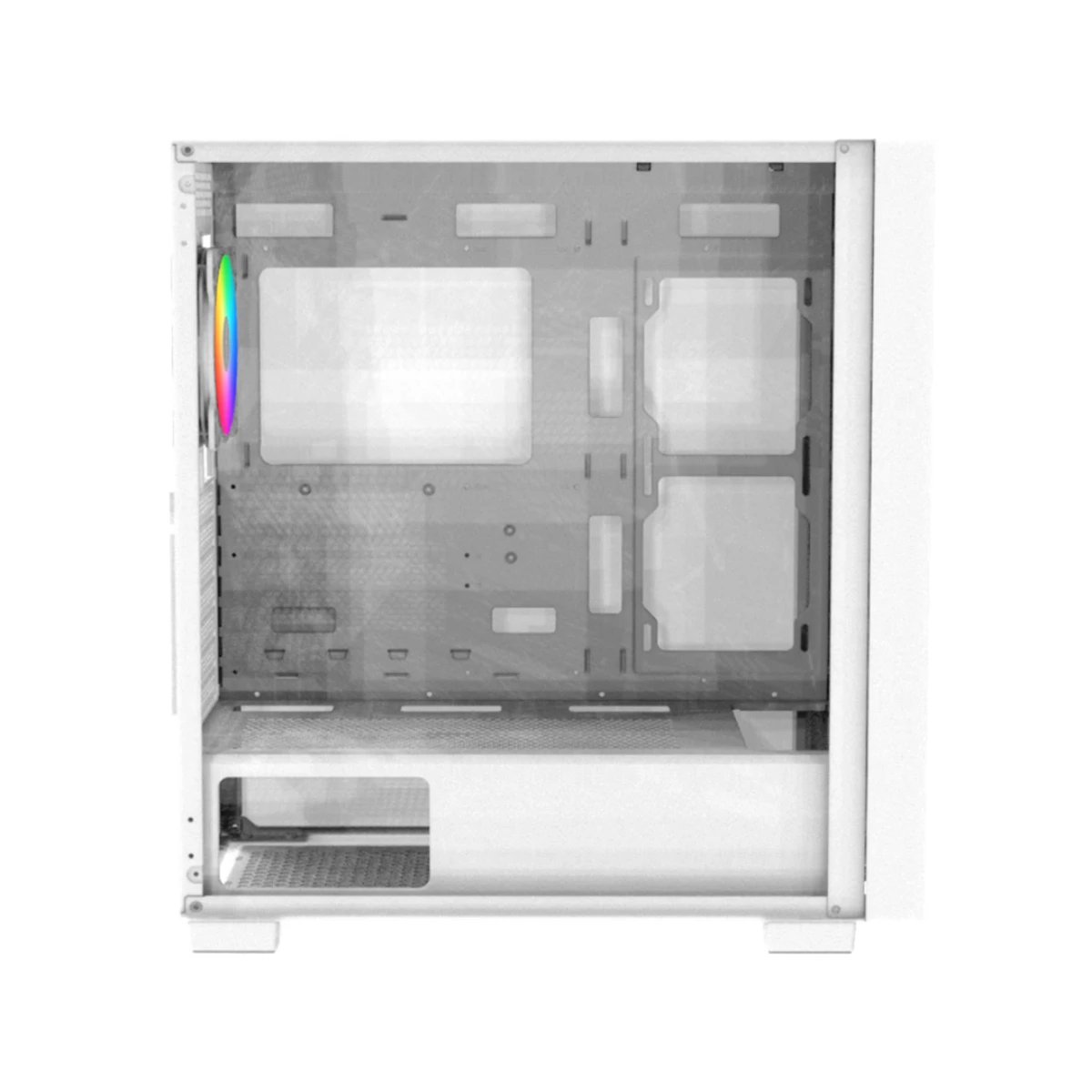 XANDER VELOX MAX Mesh Front ARGB E-ATX Case - White | WCE0627 view 4