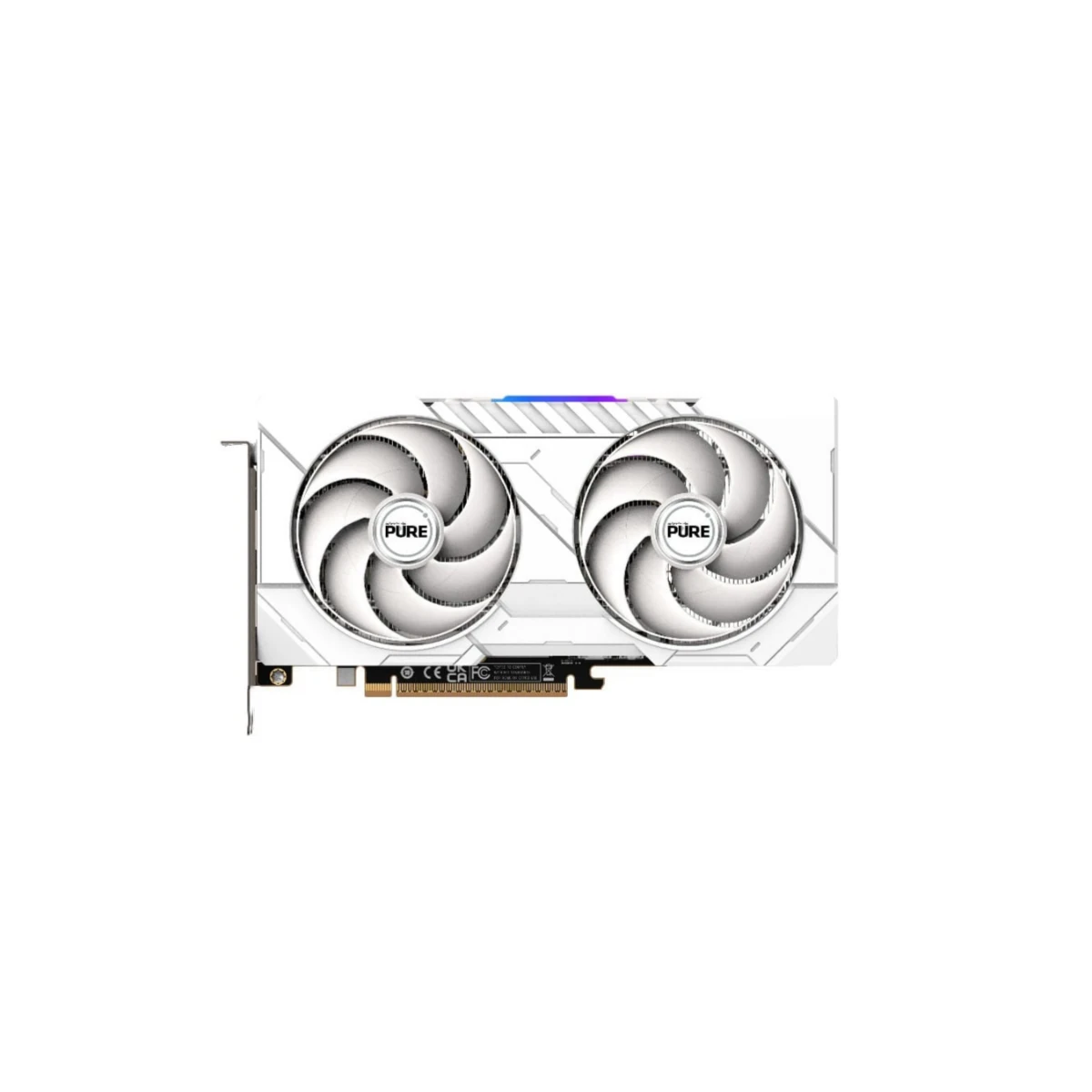 SAPPHIRE PURE AMD RADEON RX 9060 XT GAMING OC 16GB Graphics Card - White | S88-2E493-101HE view 2