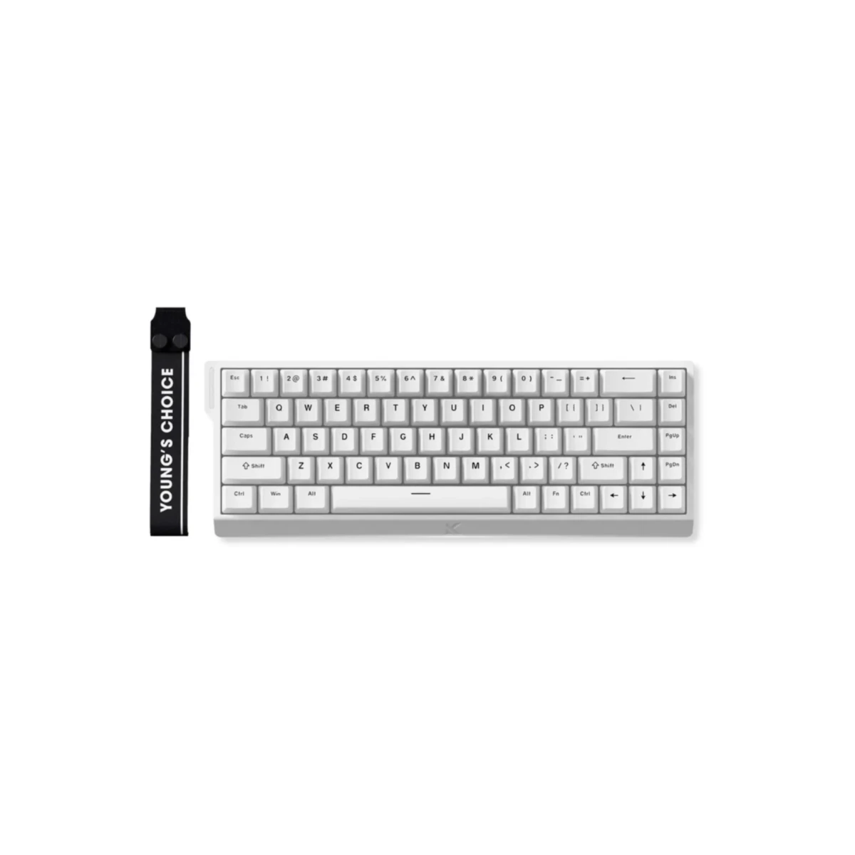 MCHOSE Ace68 E-sport Magnetic Switch 65% Wired Keyboard - White | MC-Ace68-15 view 2