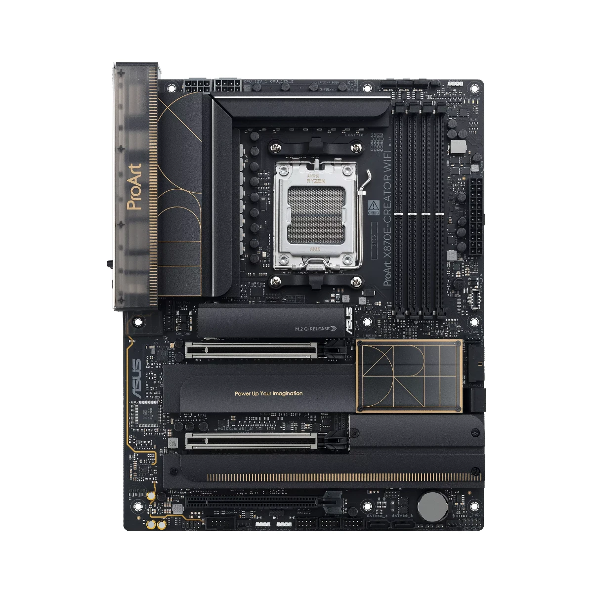 ASUS PROART X870E-CREATOR WIFI DDR5 AMD AM5 ATX Motherboard - 90MB1IG0-M0EAY0 view 2