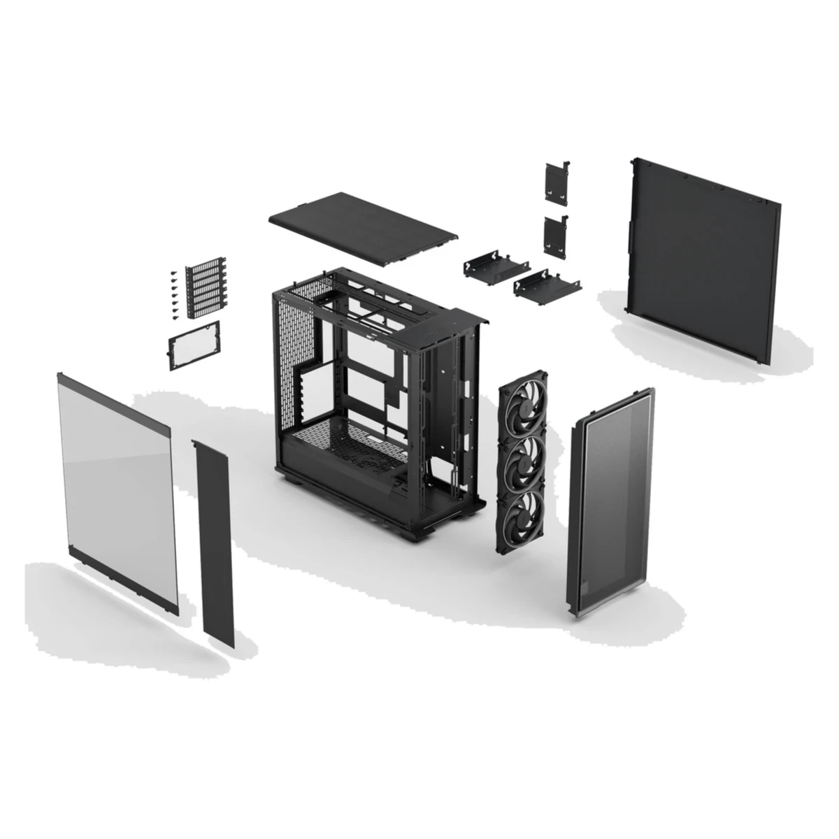 Fractal Design Epoch XL TG RGB Light Tint Case - Black | FD-C-EPO1X-04 view 5
