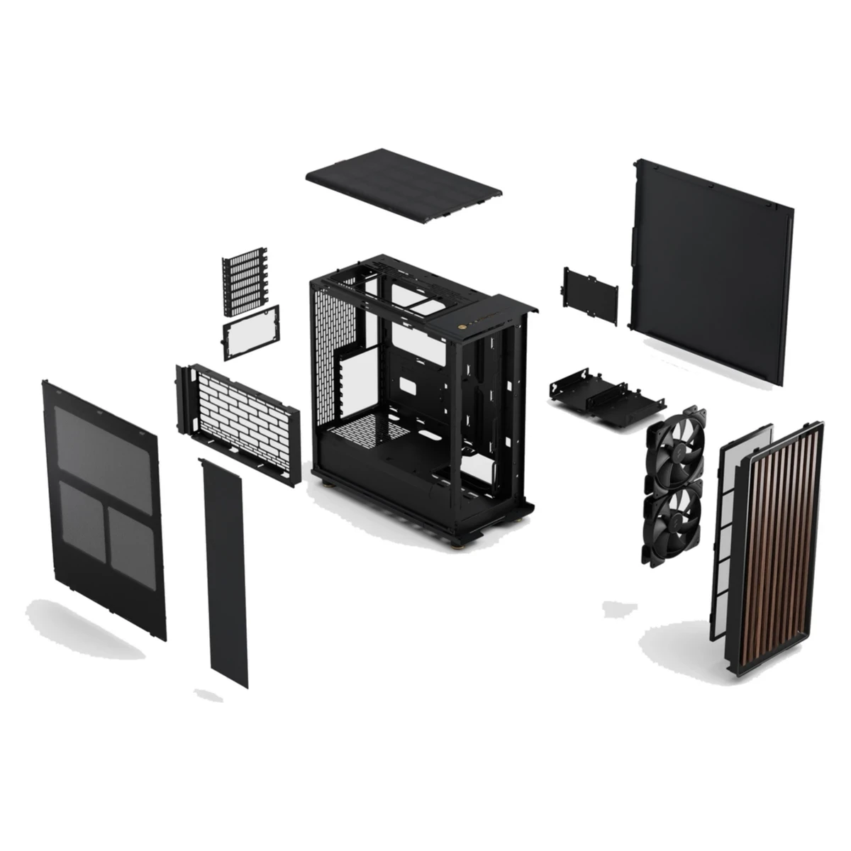 Fractal Design North Mesh Mid Tower Case - Charcoal | FD-C-NOR1C-01 view 5
