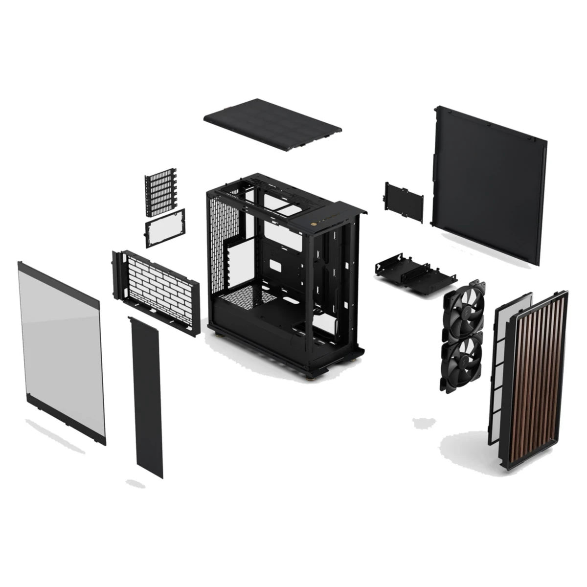 Fractal Design North TG Mid Tower Case - Charcoal | FD-C-NOR1C-02 view 5