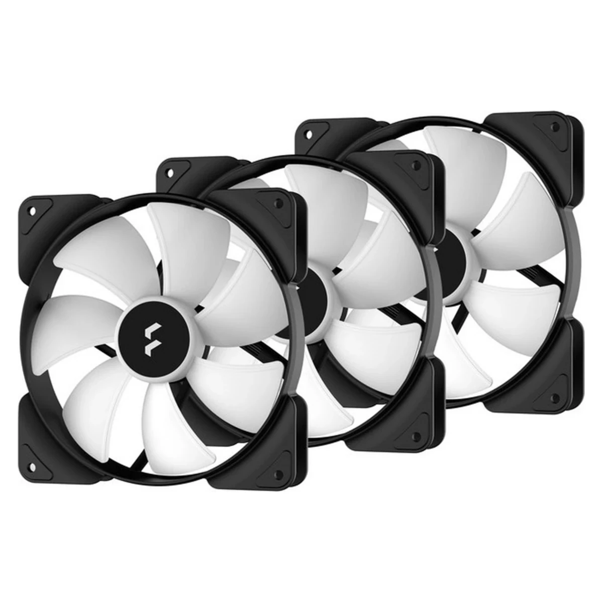 Fractal Design Aspect 14 RGB PWM 3-Pack Fans - Black | FD-F-AS1-1407