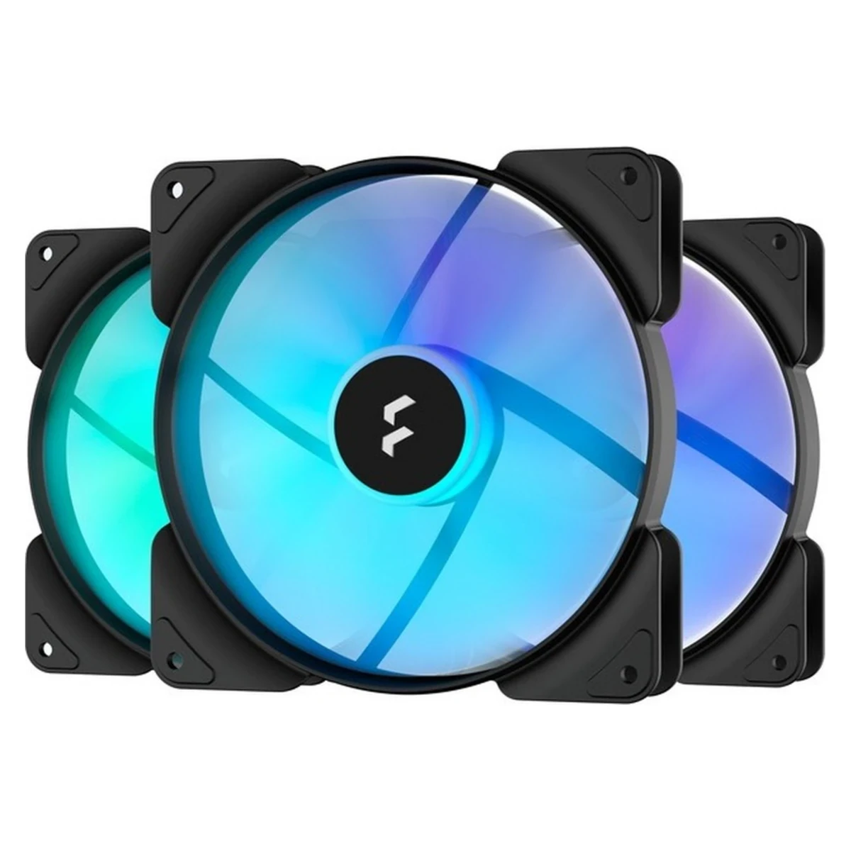 Fractal Design Aspect 14 RGB PWM 3-Pack Fans - Black | FD-F-AS1-1407 view 3
